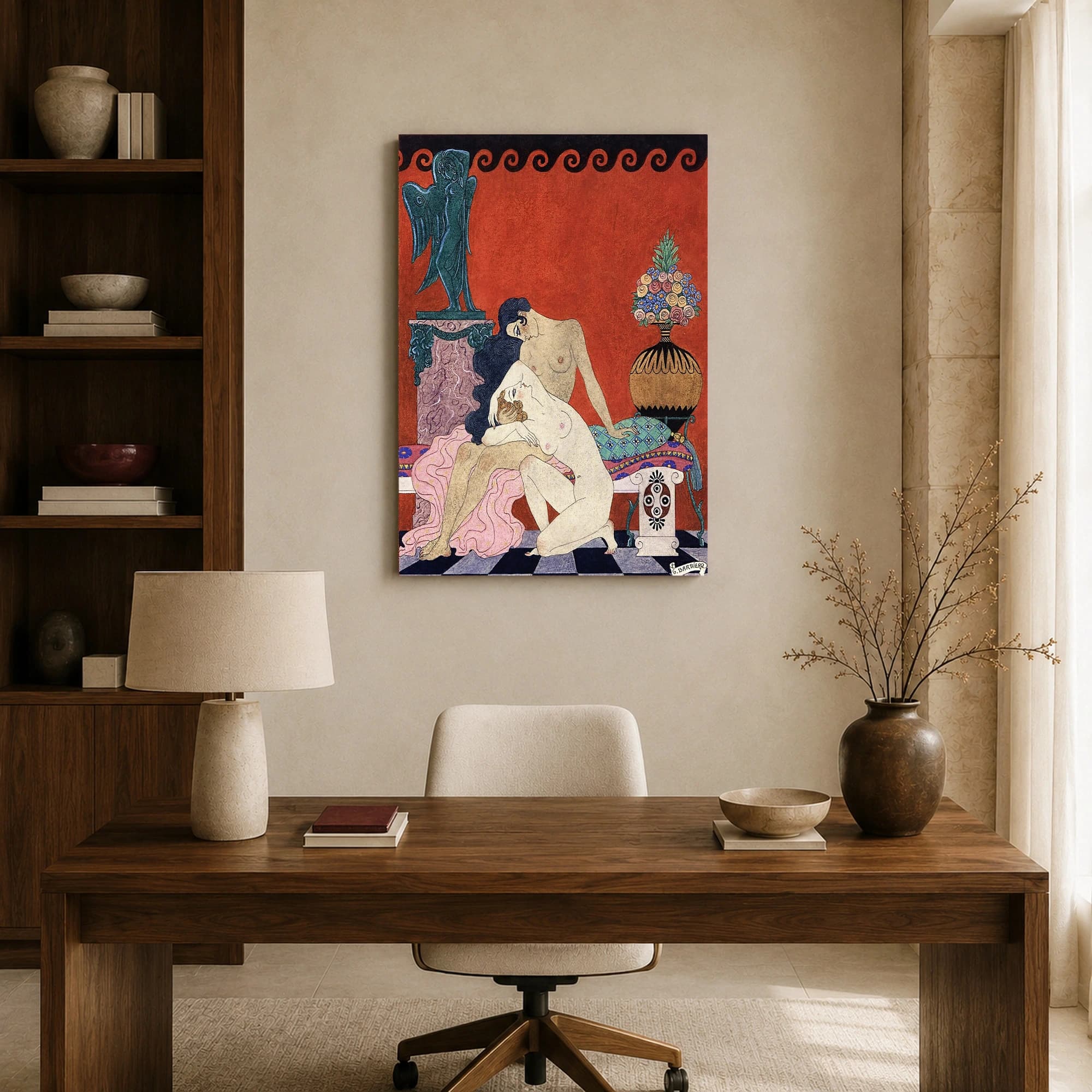 Chant de Bilitis Vintage Art Deco Fine Art Print, view 8