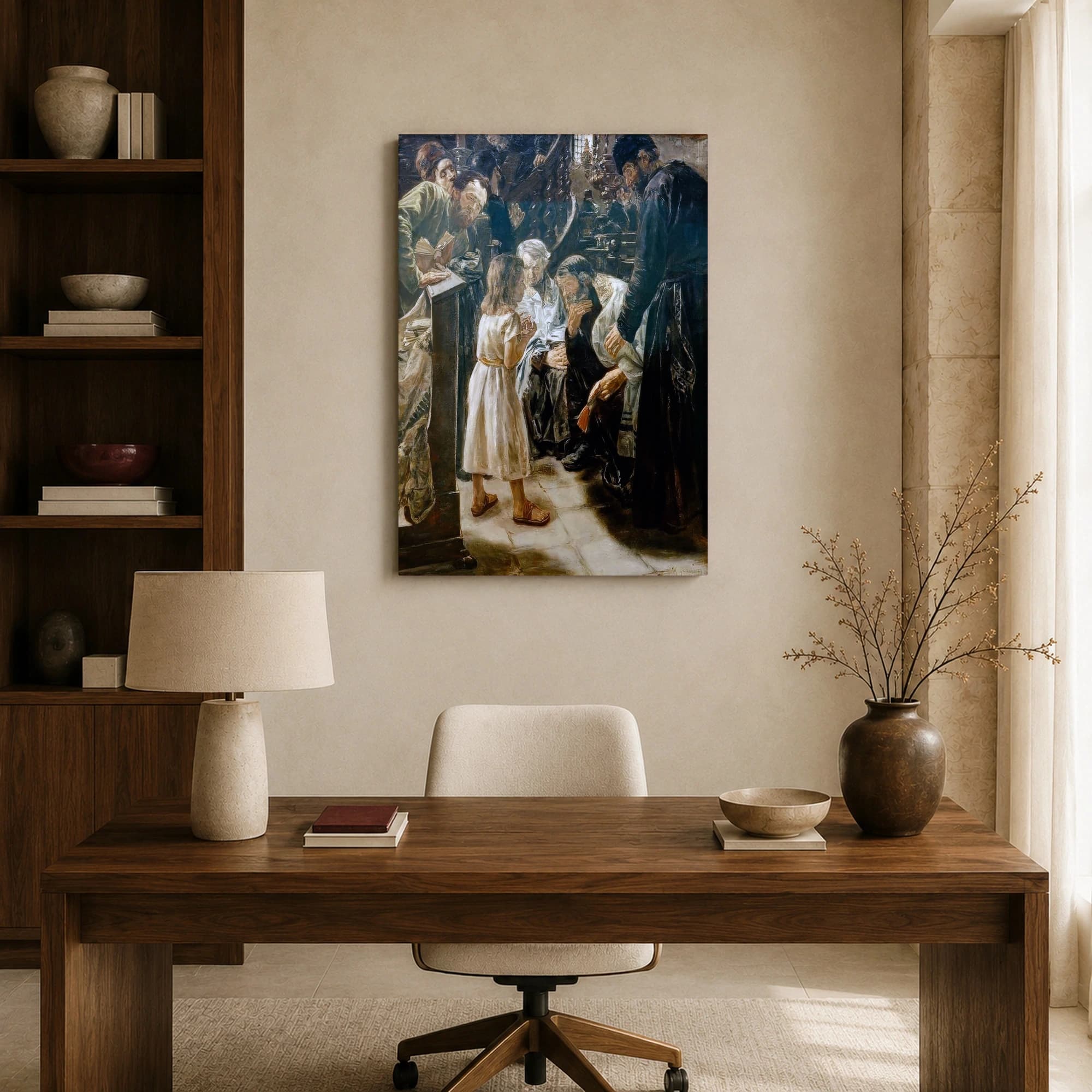 Christ Among the Doctors – Classic Fine Art Print, view 8