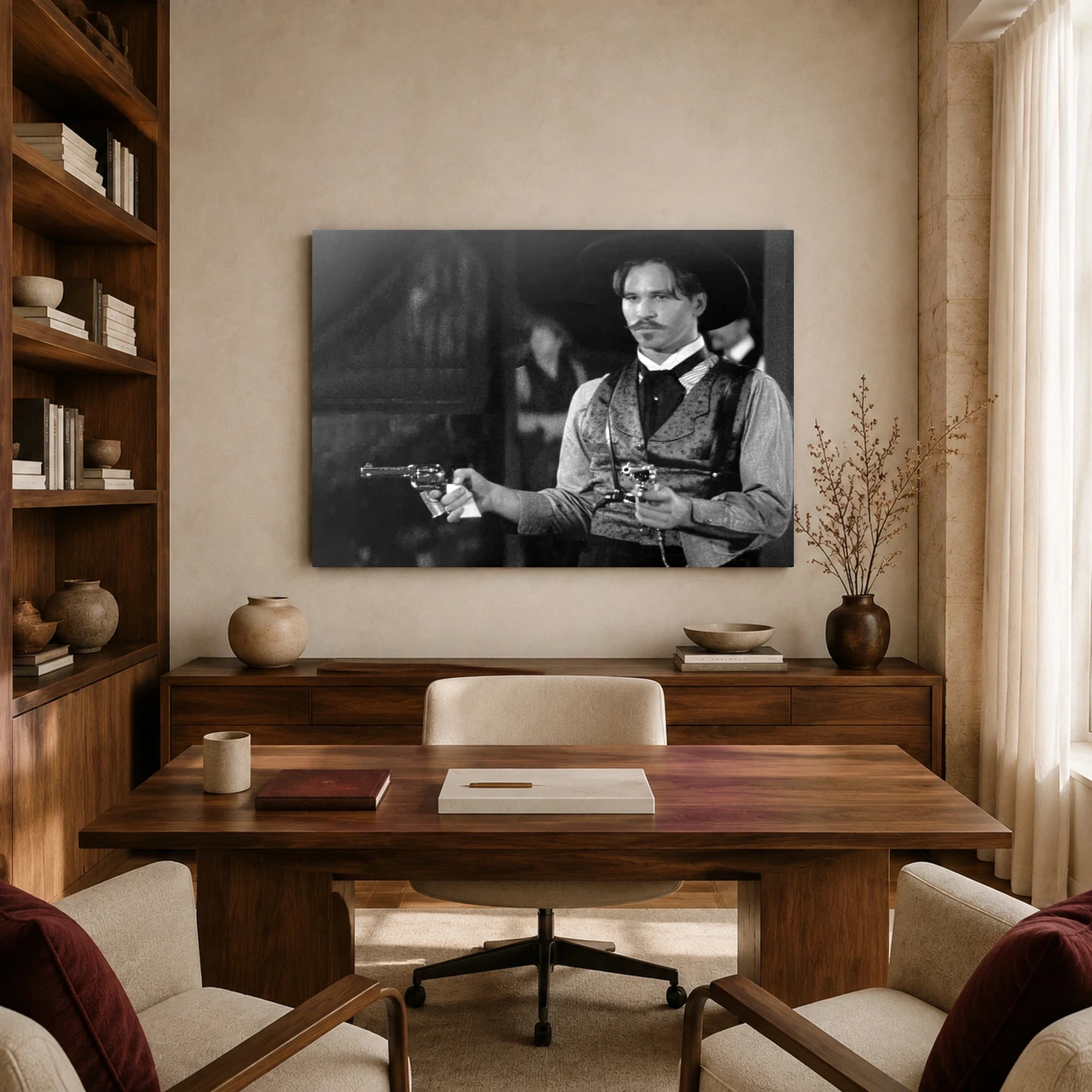 Doc Holliday Tombstone Movie Canvas Wall Art, view 8