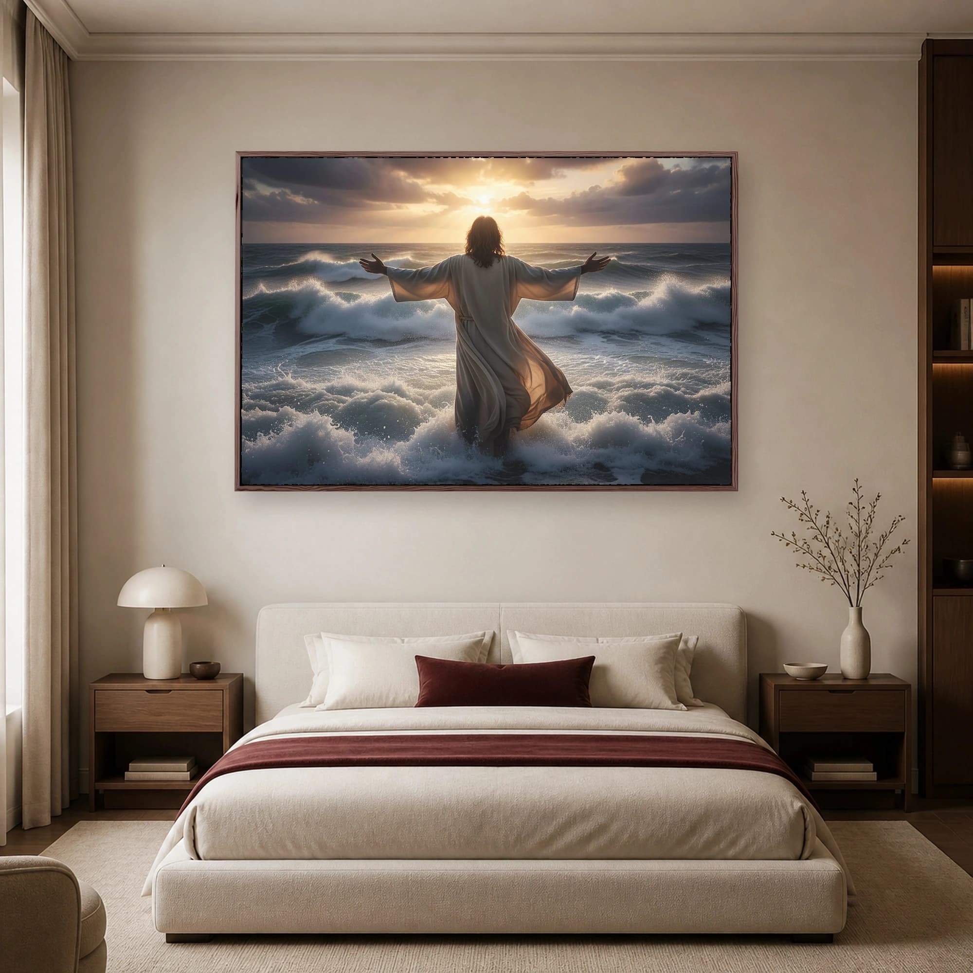 Calming Waves of Grace Canvas Print, view 6