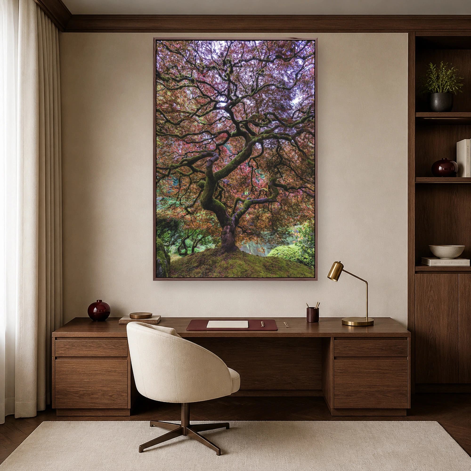 Japanese Maple Canopy Fine Art Photography Print, view 5