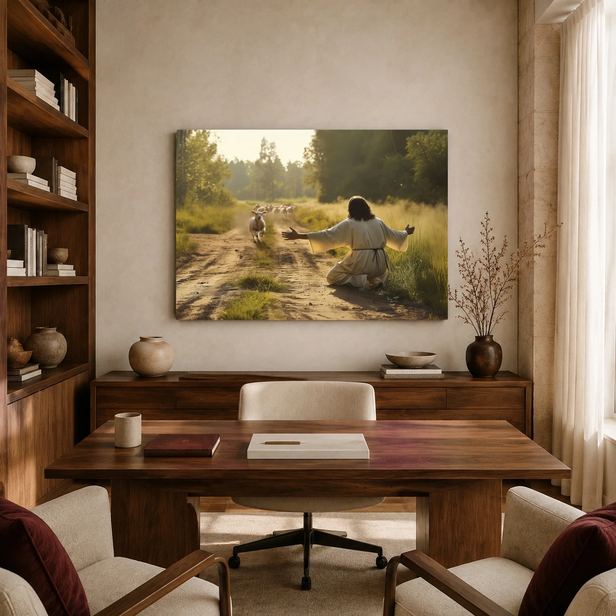 The Joyful Return Spiritual Canvas Print, view 8