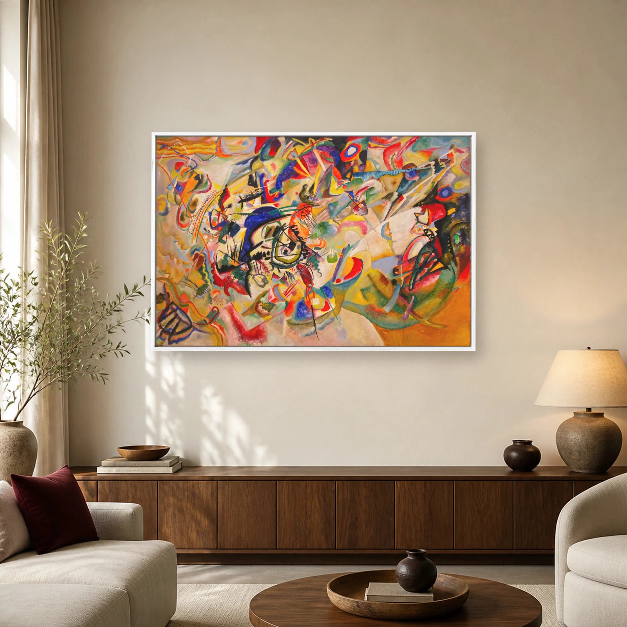 Composition VII Canvas Print by Wassily Kandinsky, view 2