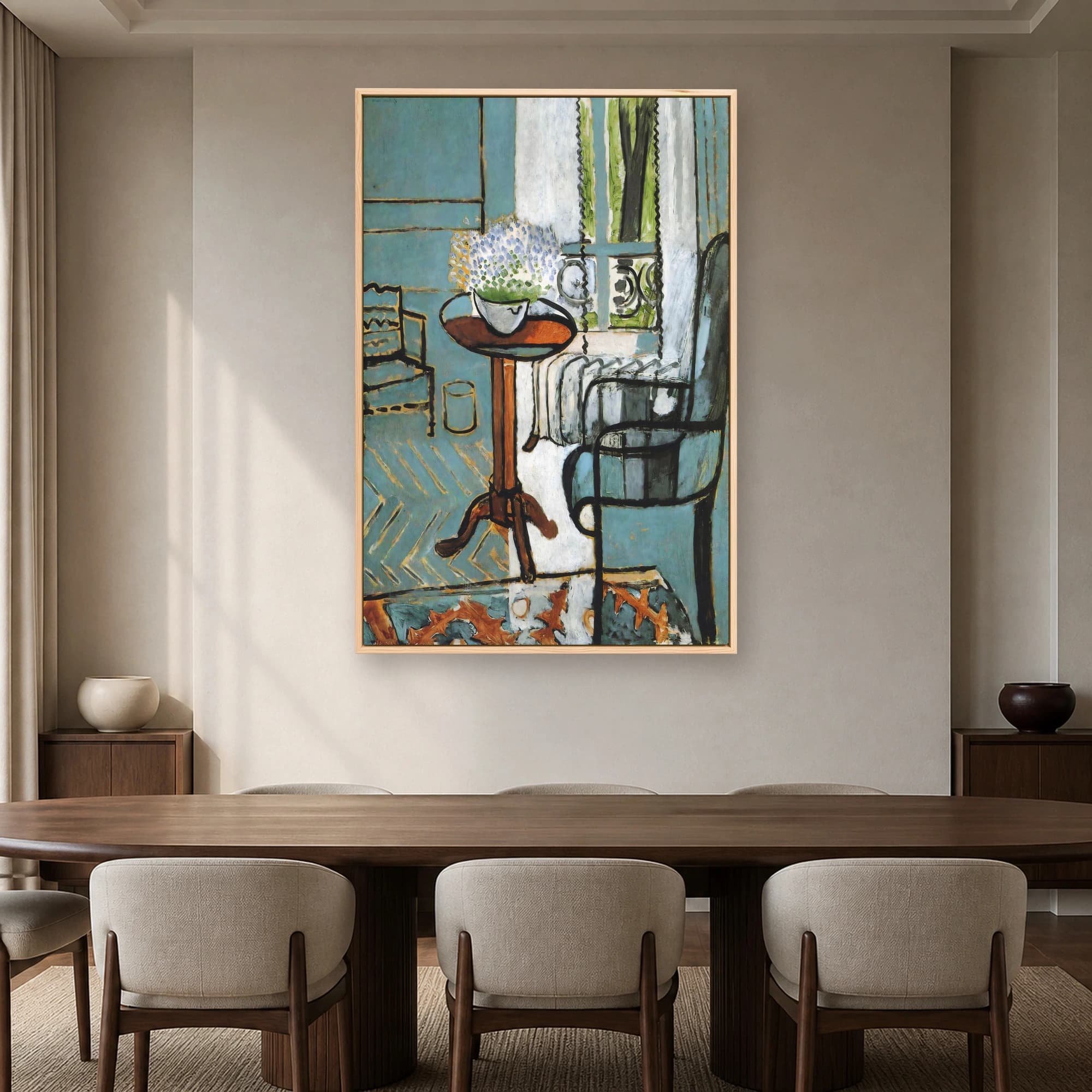 Blue Interior Still Life Fine Art Print, view 4