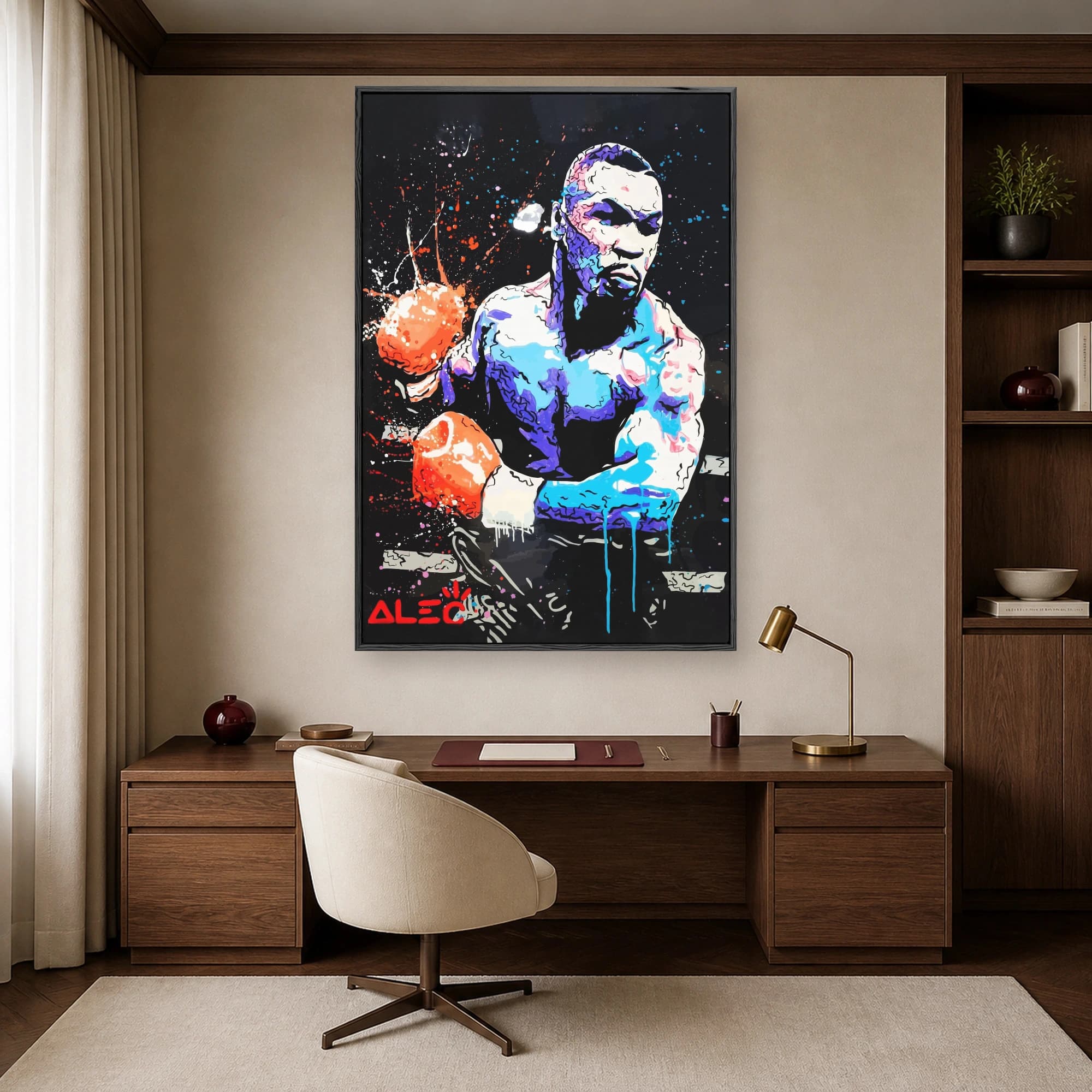 Mike Tyson Boxing Legend Pop Art Canvas, view 7