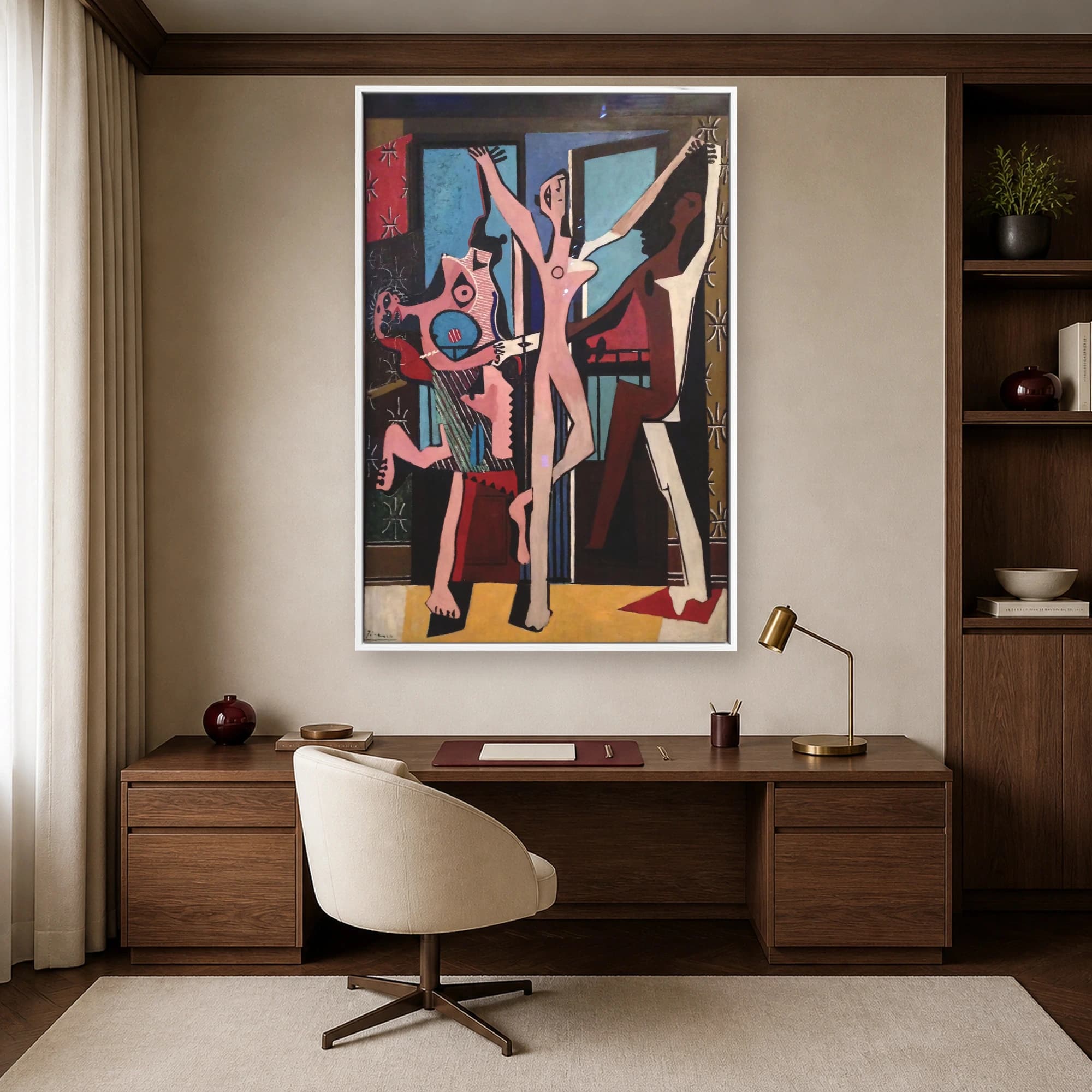 The Three Dancers Fine Art Print by Pablo Picasso, view 4