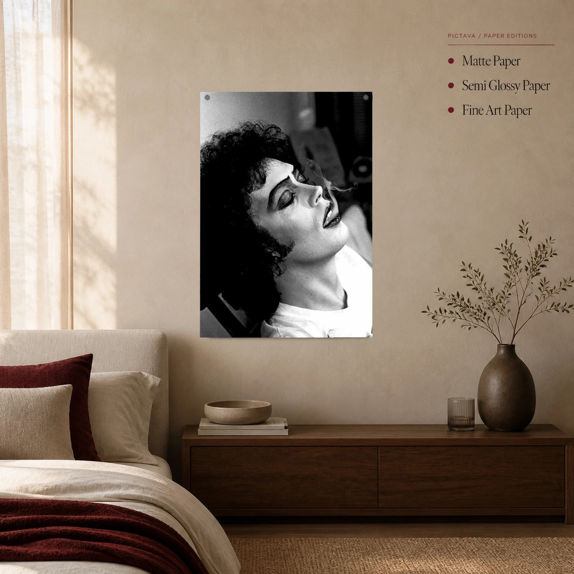 Tim Curry as Frank N. Furter Iconic Movie Portrait Print, view 3