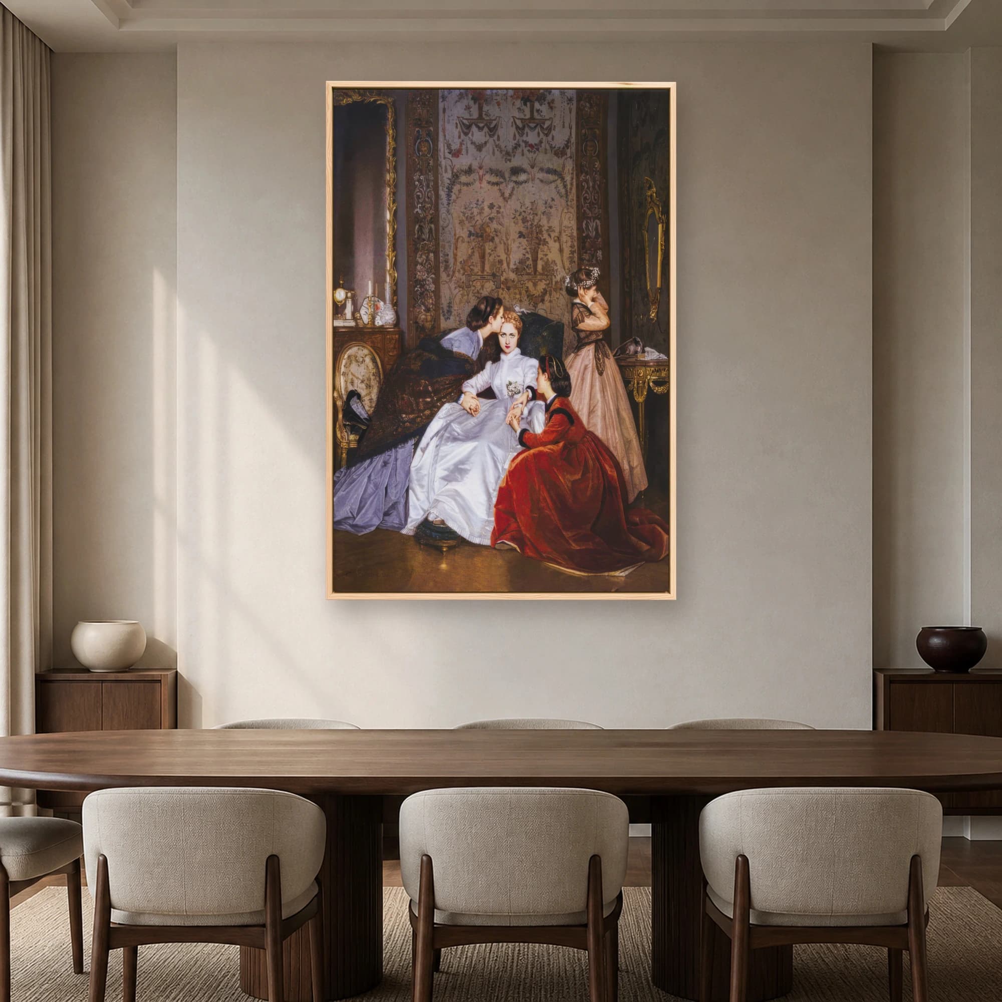 Victorian Academic Portrait Fine Art Print, view 4