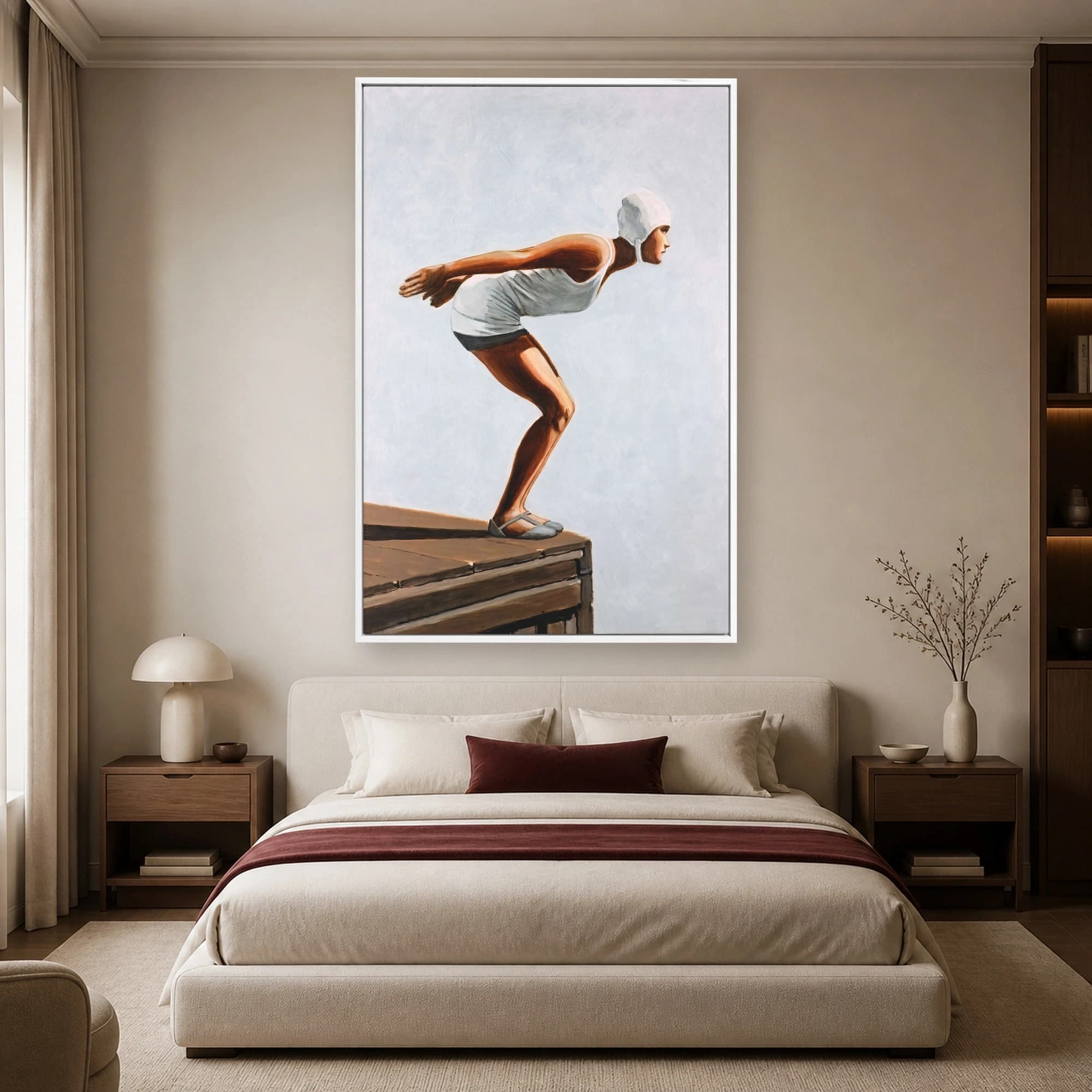 Vintage Diver Fine Art Print, view 3