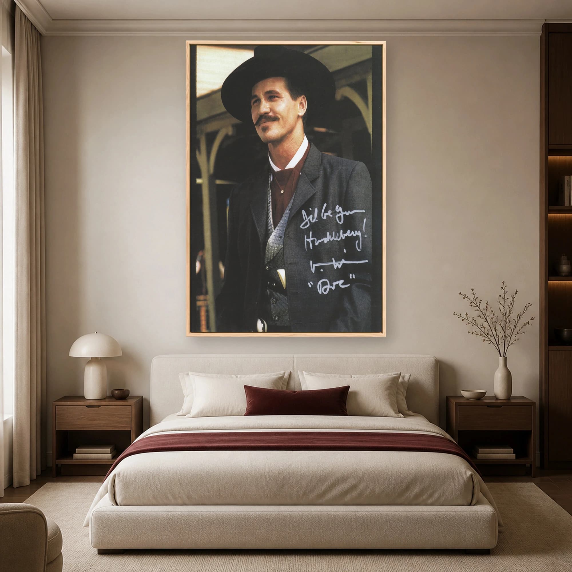 Val Kilmer as Doc Holliday in Tombstone Movie Wall Art, view 4
