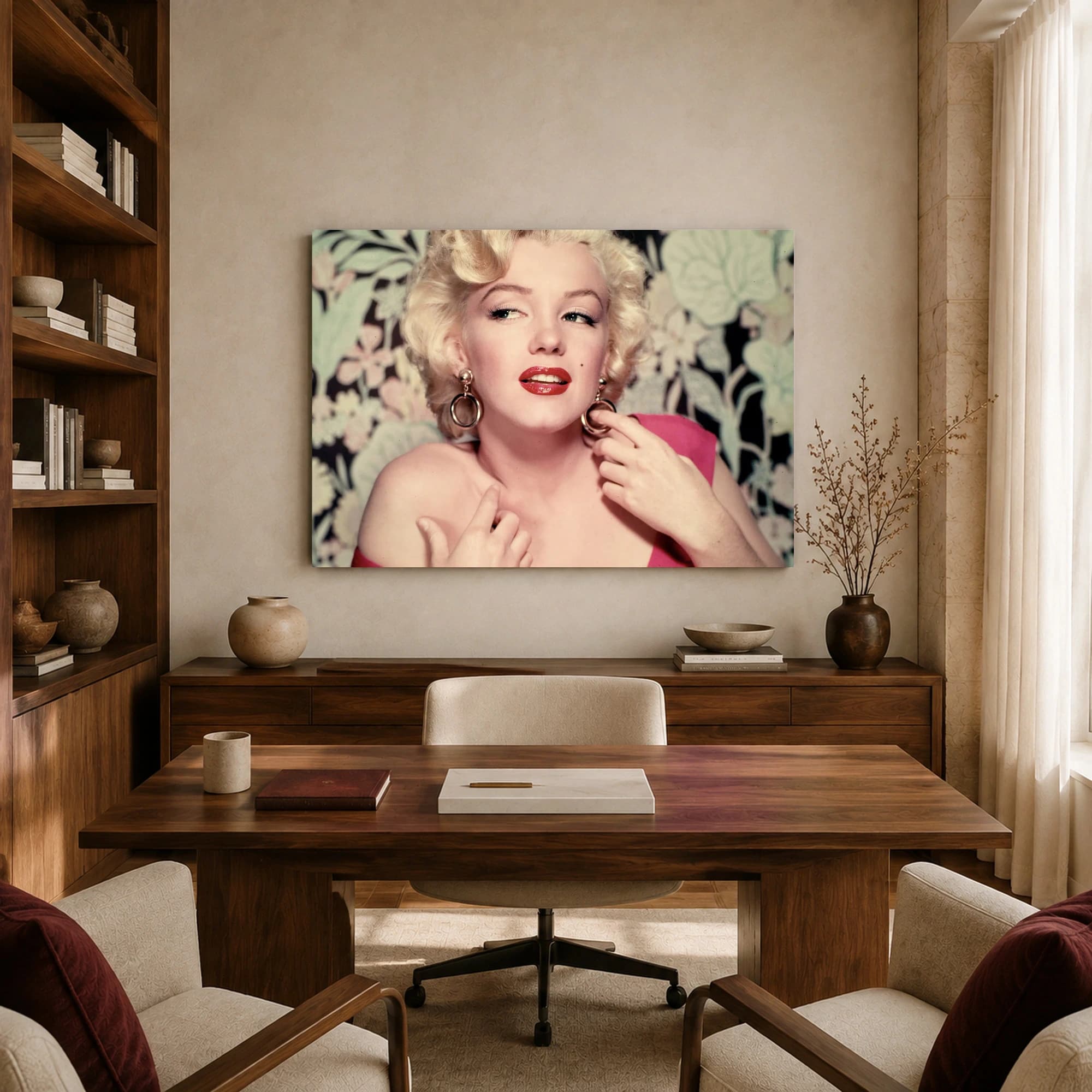 Marilyn Monroe Classic Hollywood Portrait Wall Art, view 8