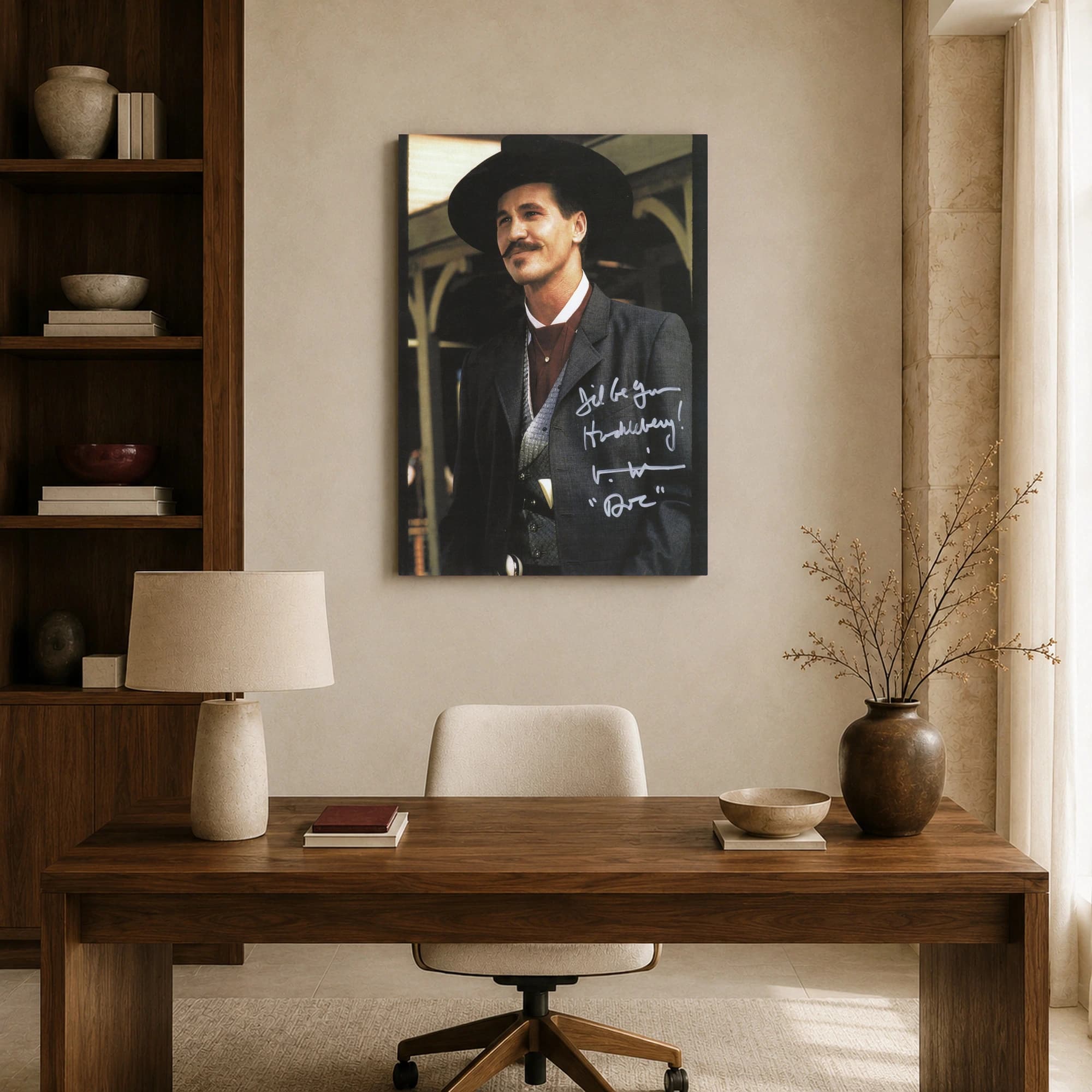 Val Kilmer as Doc Holliday in Tombstone Movie Wall Art, view 8