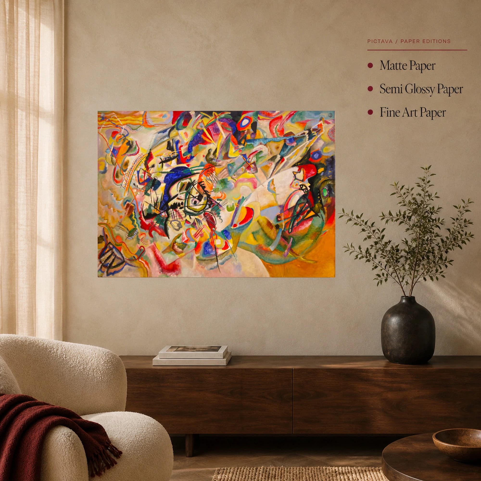 Composition VII Canvas Print by Wassily Kandinsky, view 4