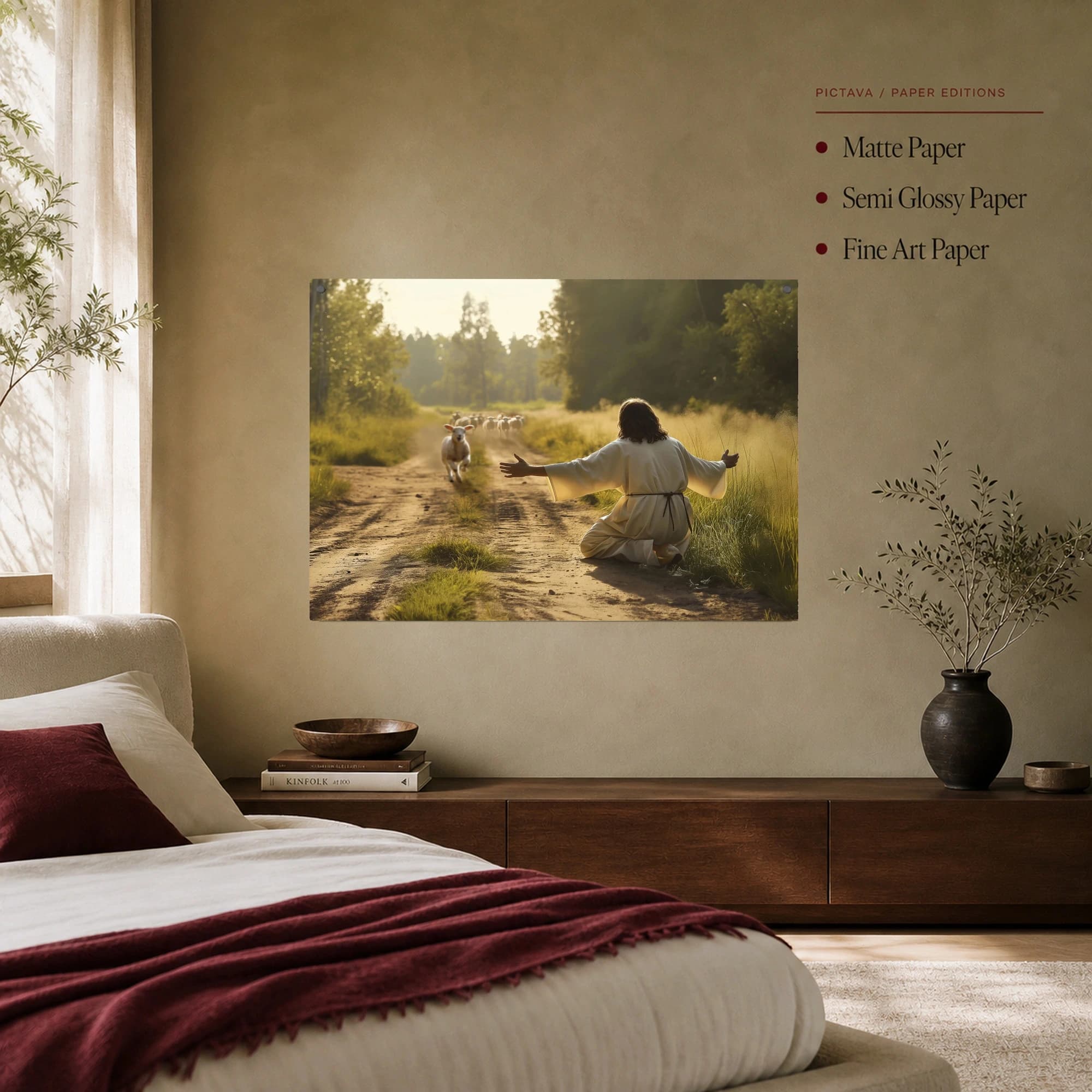 The Joyful Return Spiritual Canvas Print, view 7