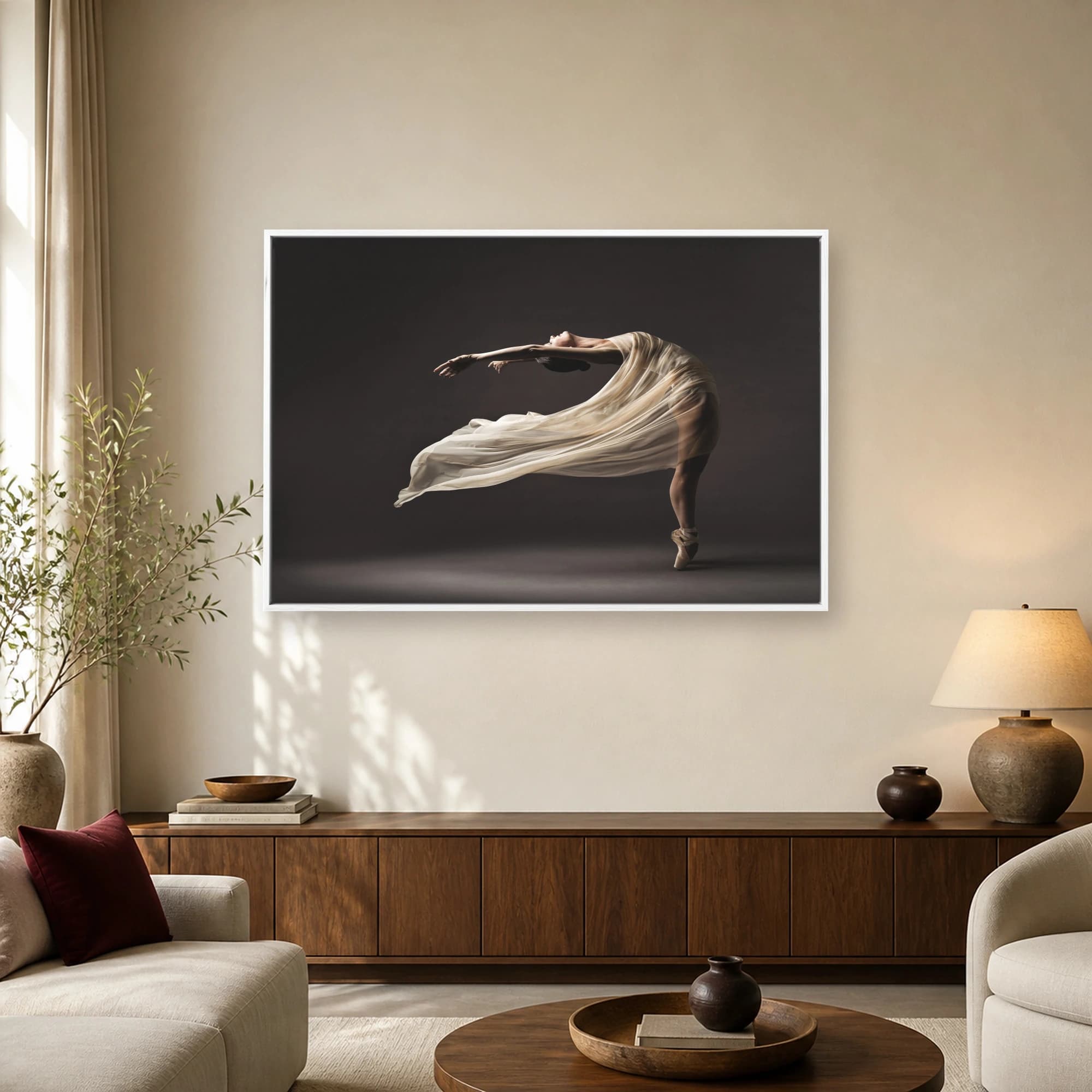 Ethereal Ballerina Fine Art Print, view 2