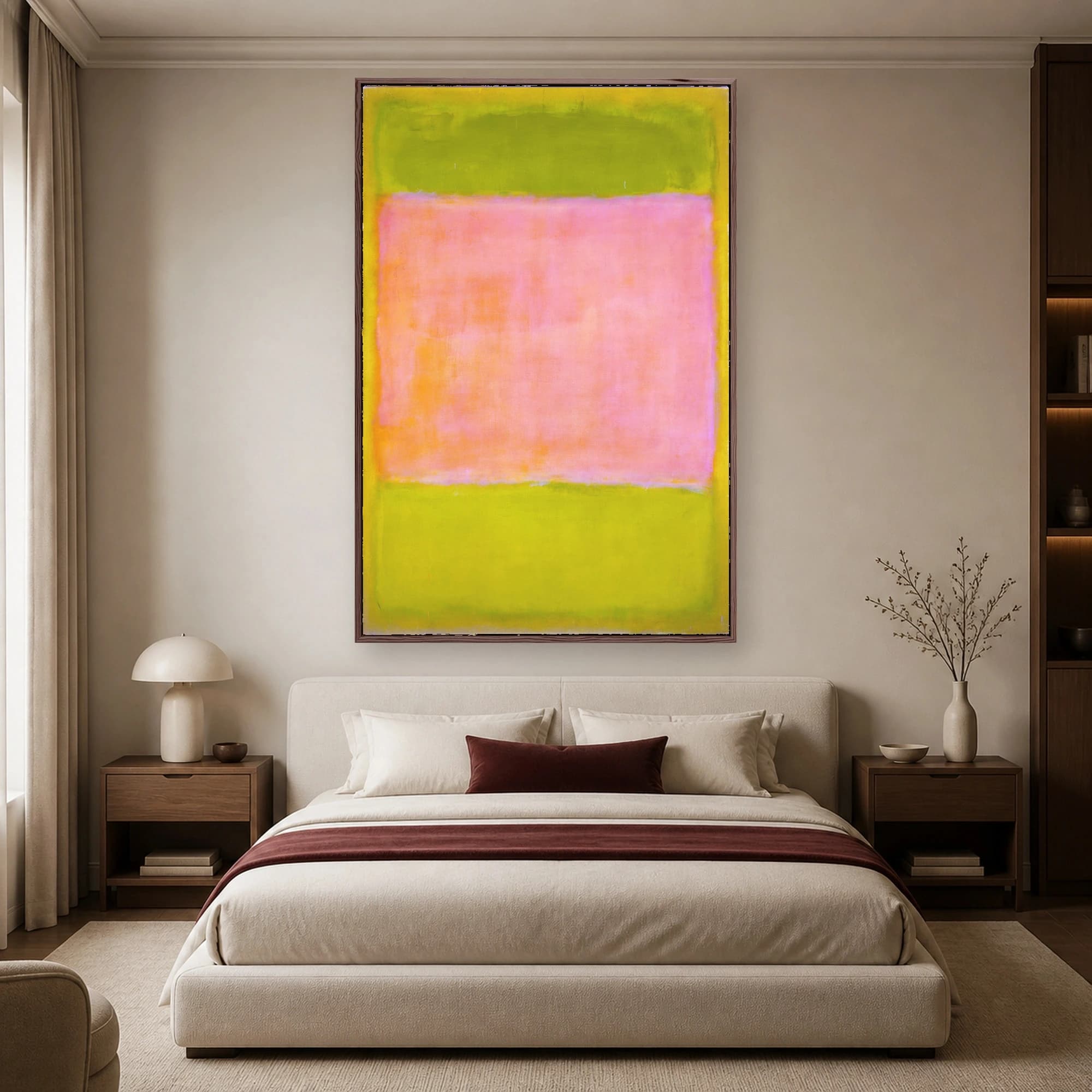 Mark Rothko Color Field Abstract Canvas Print, view 3