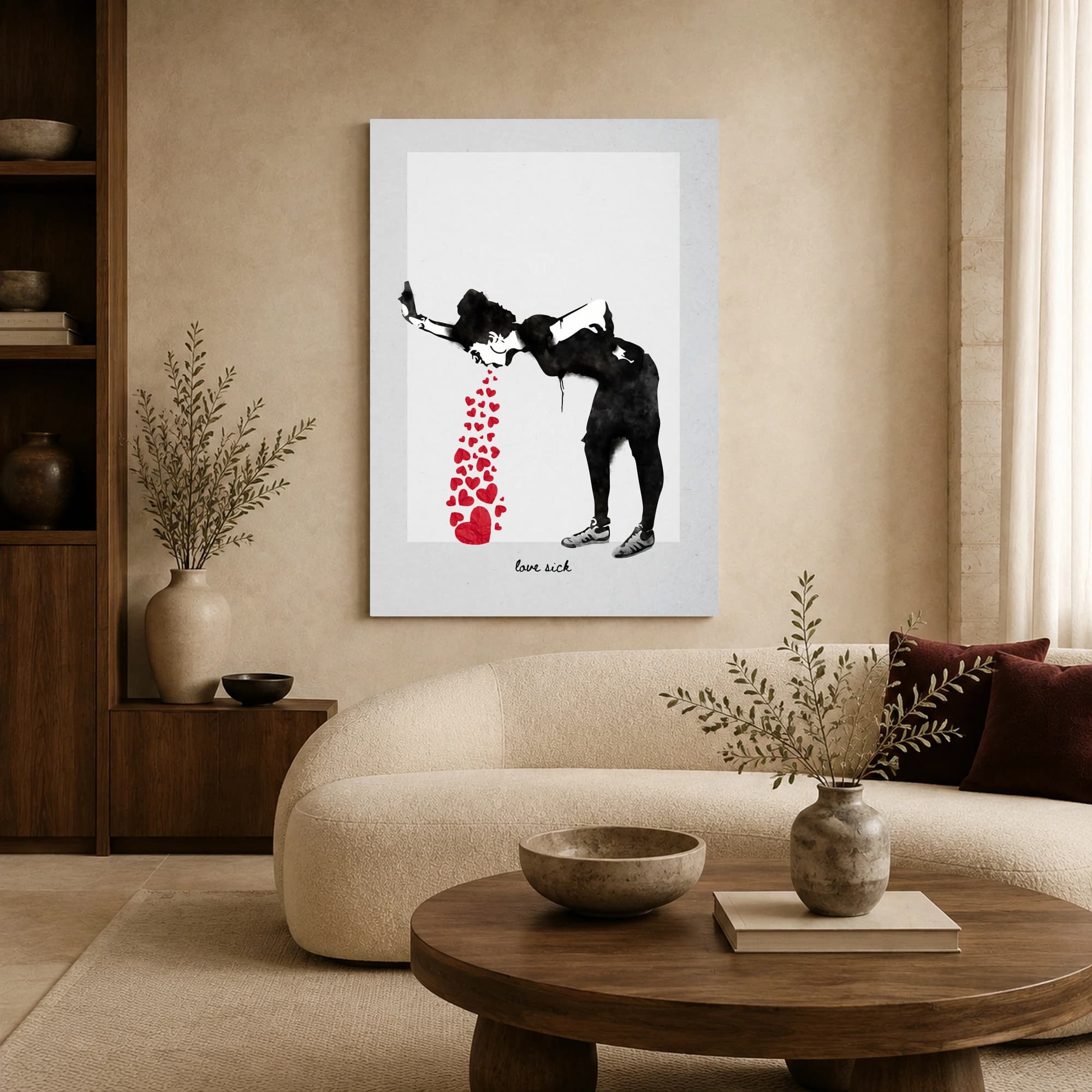 Love Sick Pop Art Print, view 6