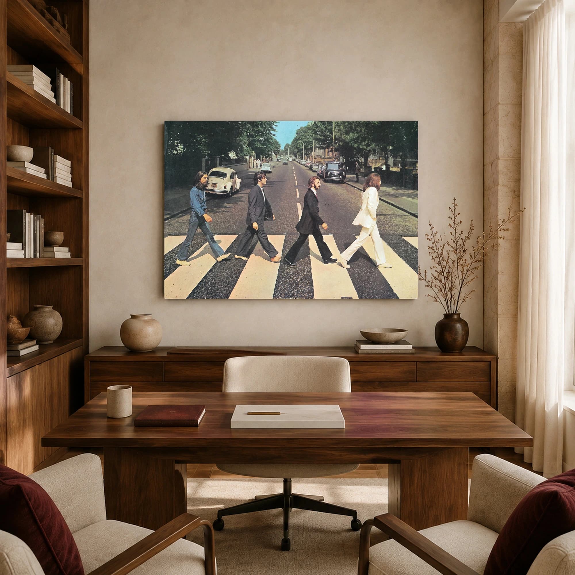 The Beatles Abbey Road Crossing Fine Art Print, view 8