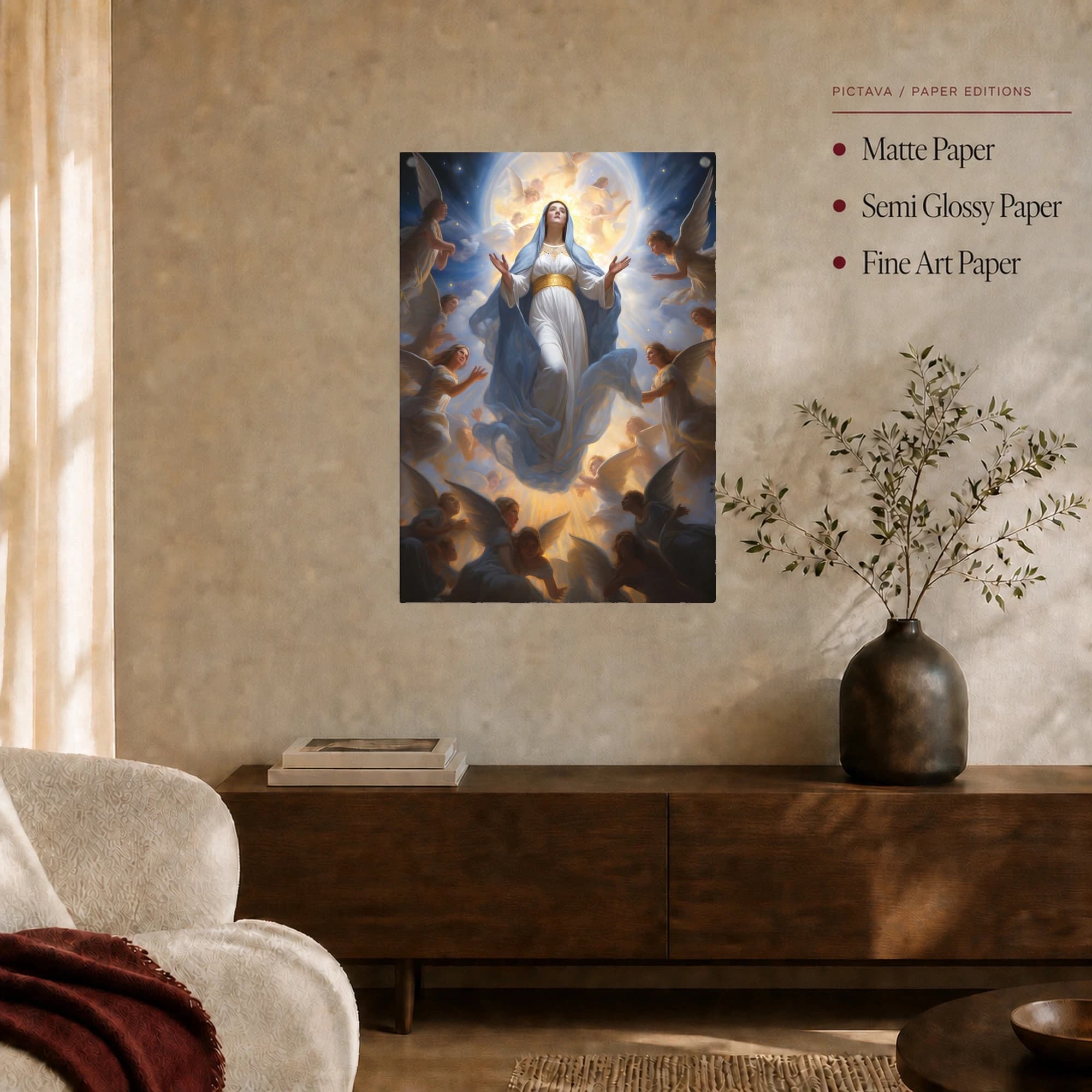 Ascension of the Blessed Canvas Print, view 4