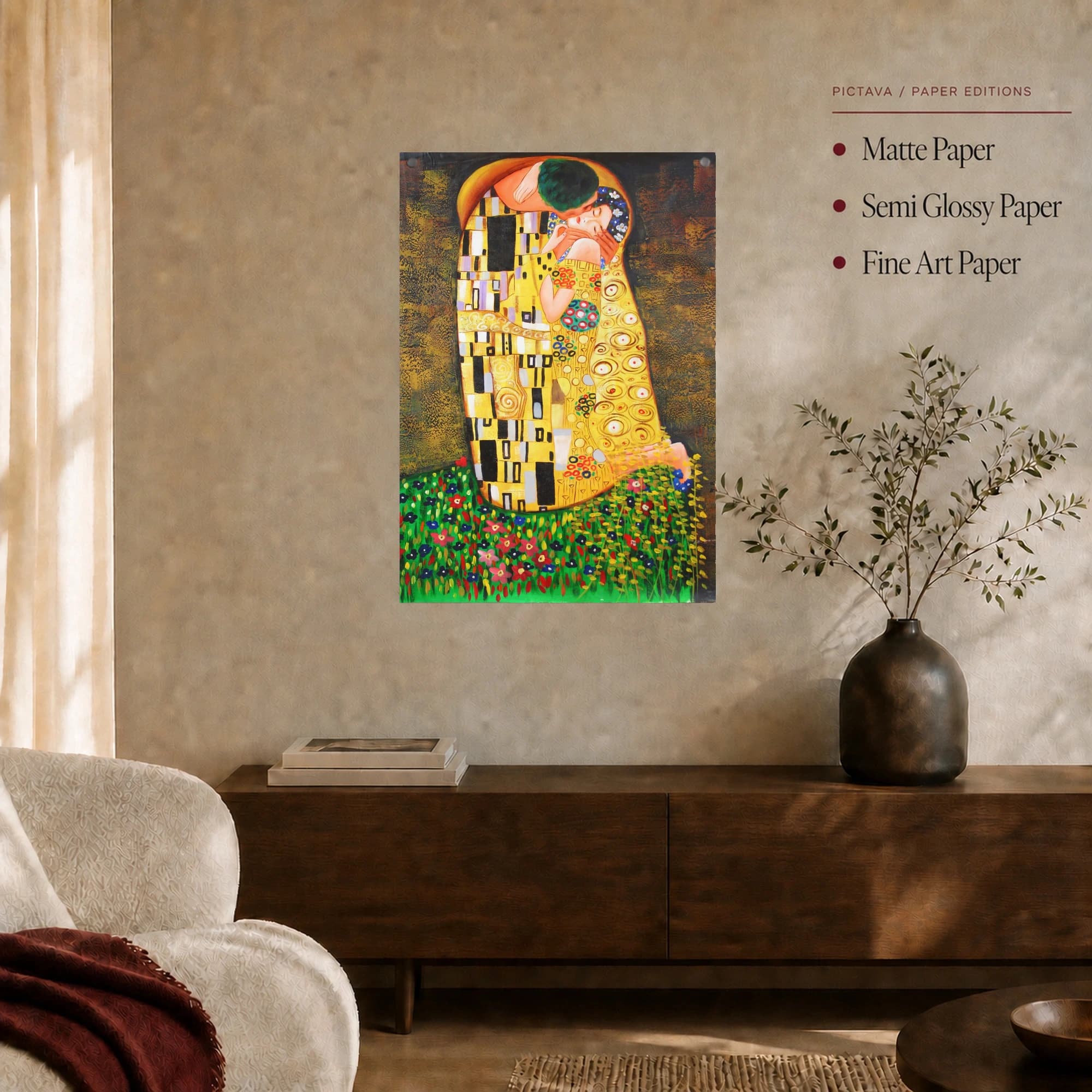 The Golden Embrace Fine Art Print, view 7