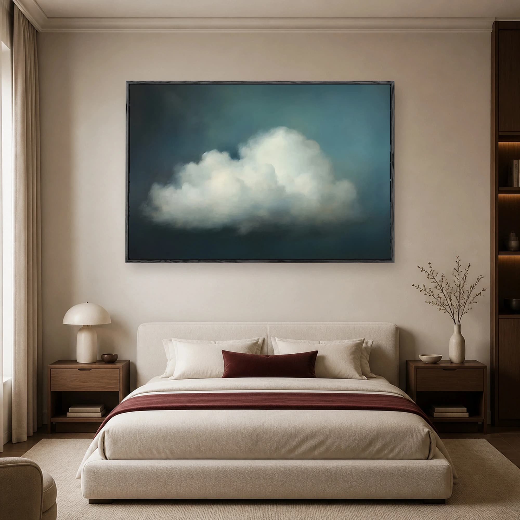 Solitary Cumulus Cloud Fine Art Print, view 6