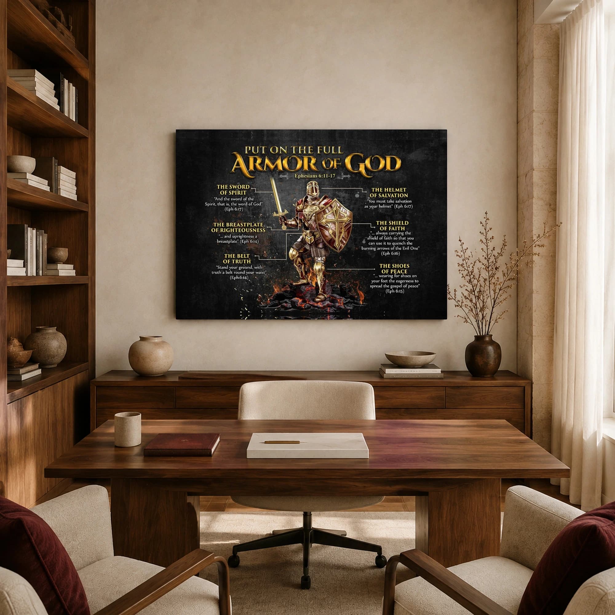 Armor of God Scripture Wall Art Poster, view 8