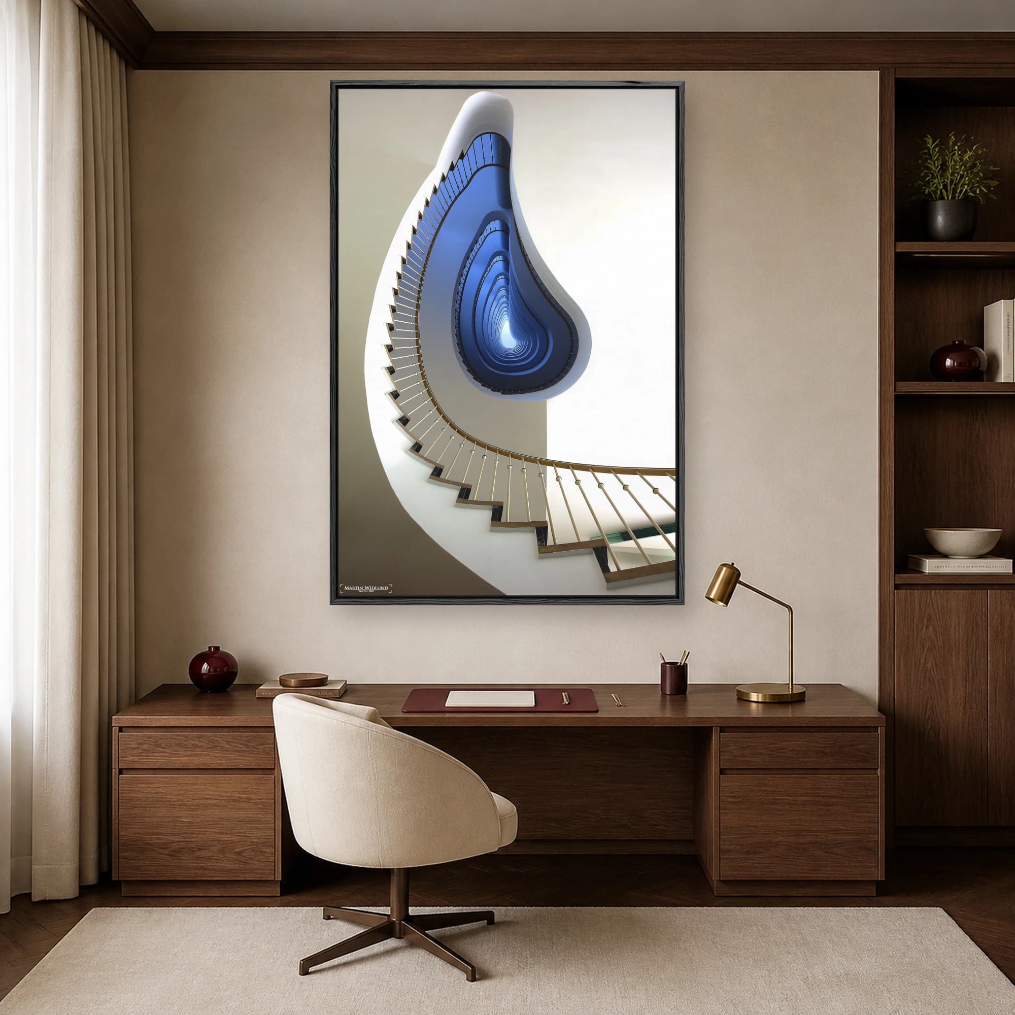 Infinite Staircase Architectural Wall Art, view 5