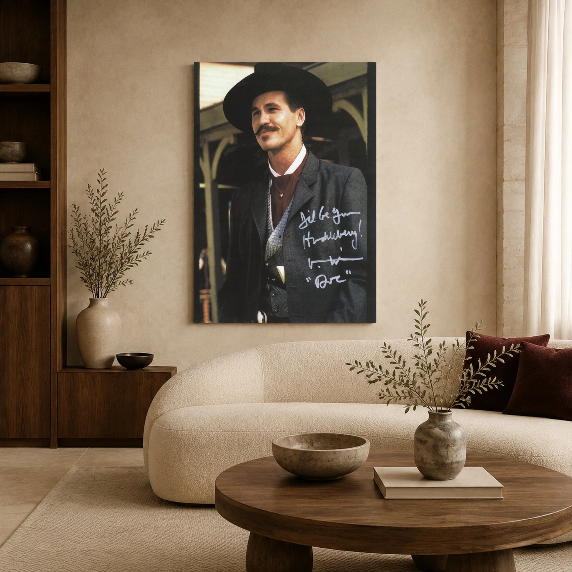 Val Kilmer as Doc Holliday in Tombstone Movie Wall Art, view 5
