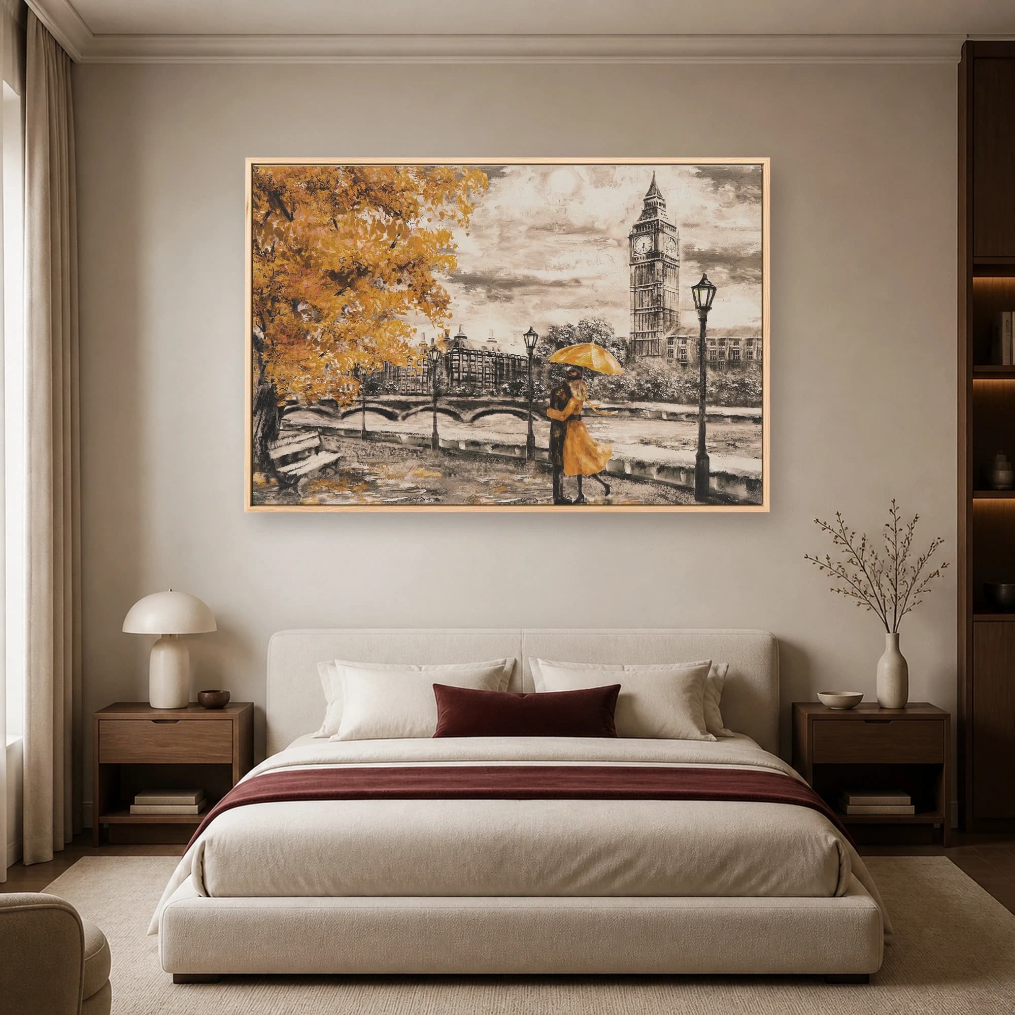 Autumn Romance in London Wall Art, view 6