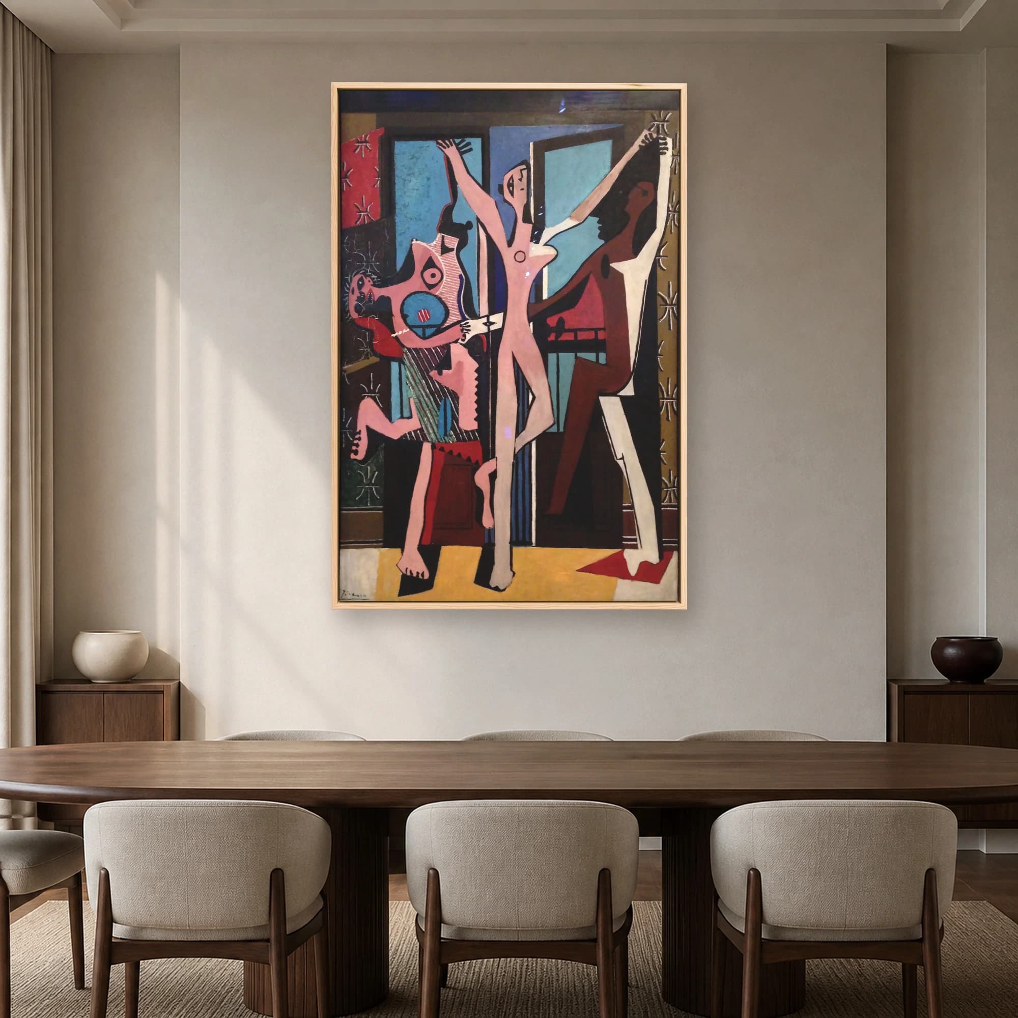 The Three Dancers Fine Art Print by Pablo Picasso, view 5
