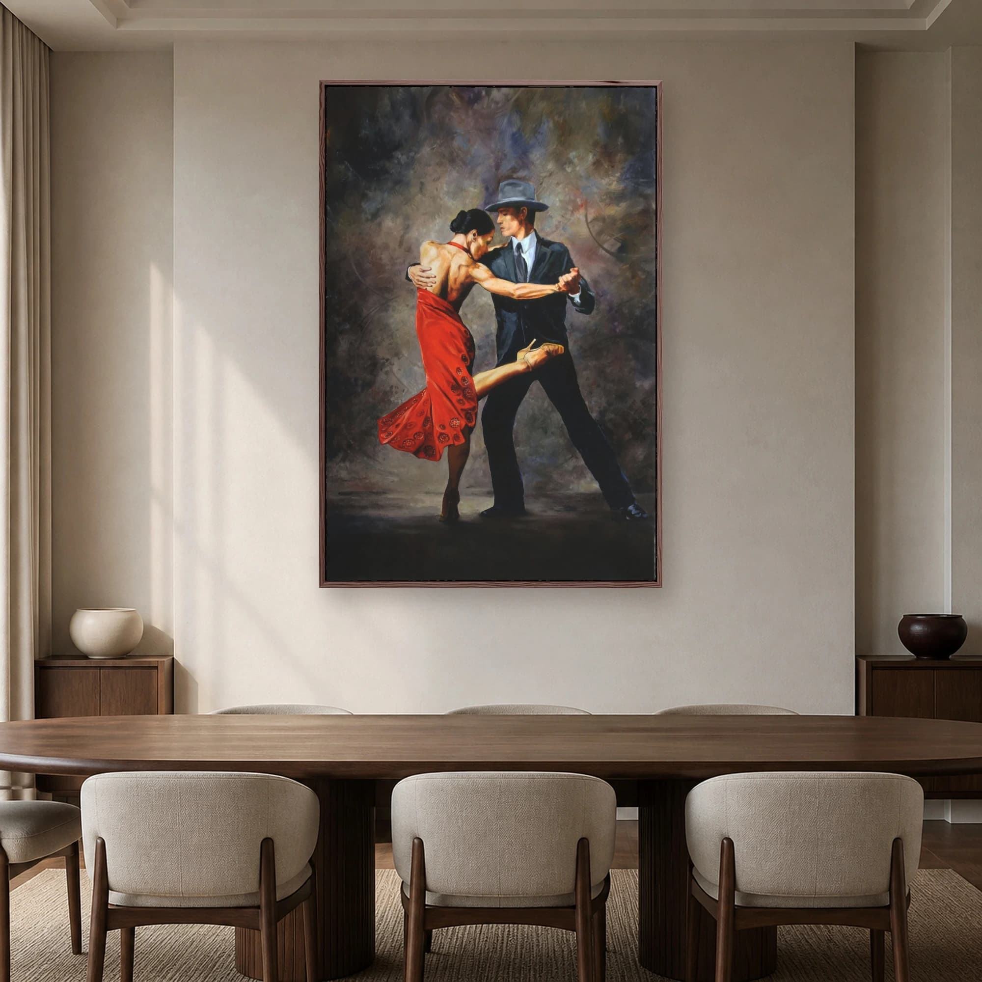 Passionate Tango Dance Canvas Print, view 8
