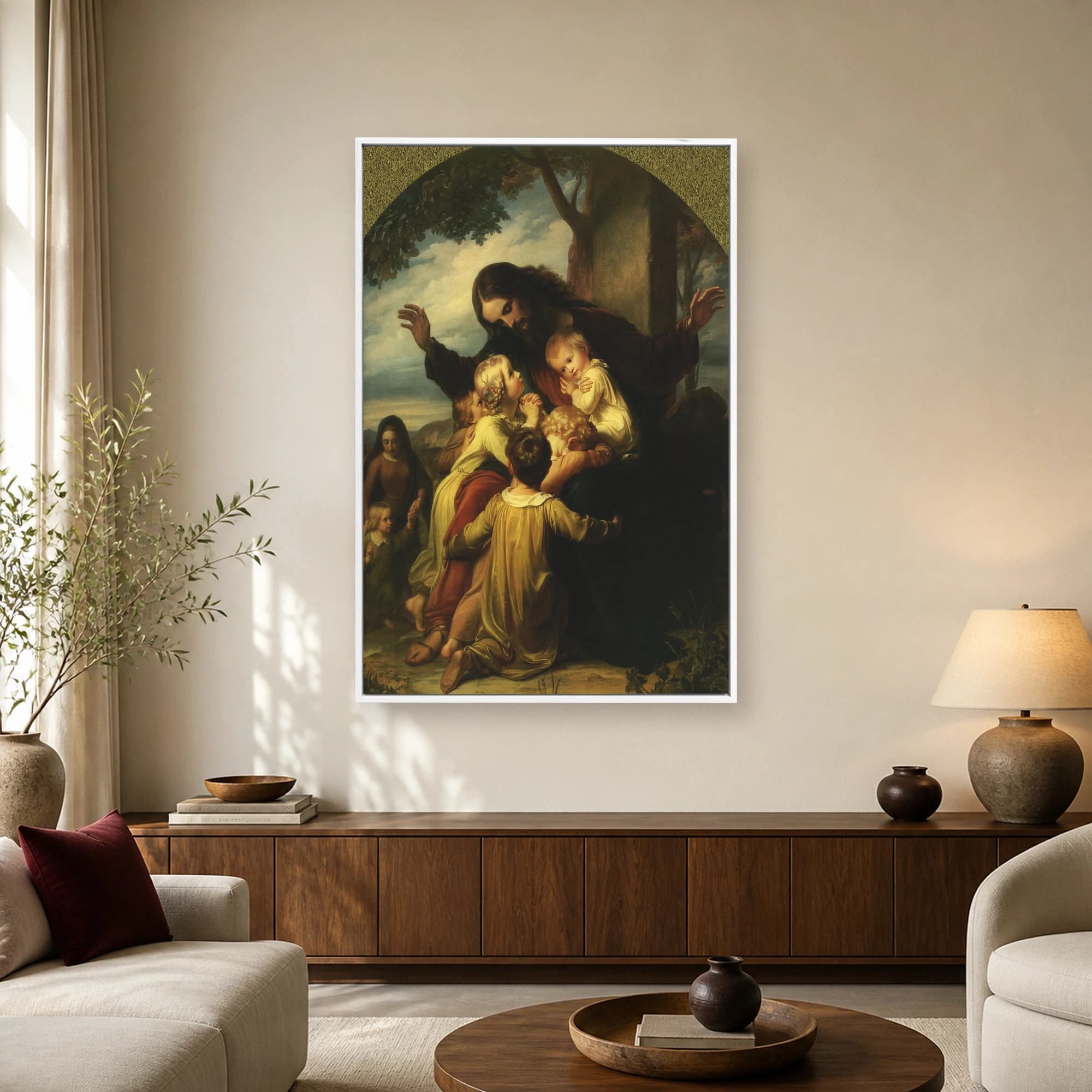Suffer Little Children to Come Unto Me Canvas Print, view 2