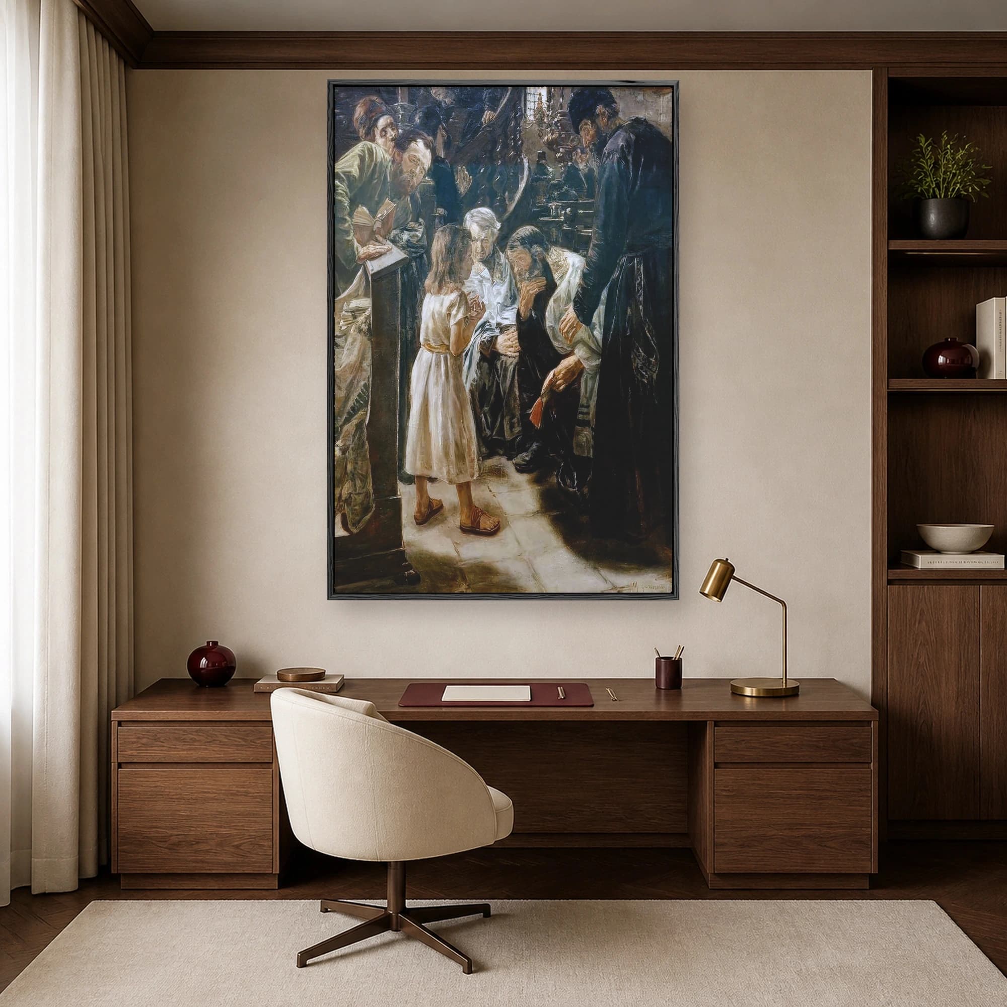 Christ Among the Doctors – Classic Fine Art Print, view 7