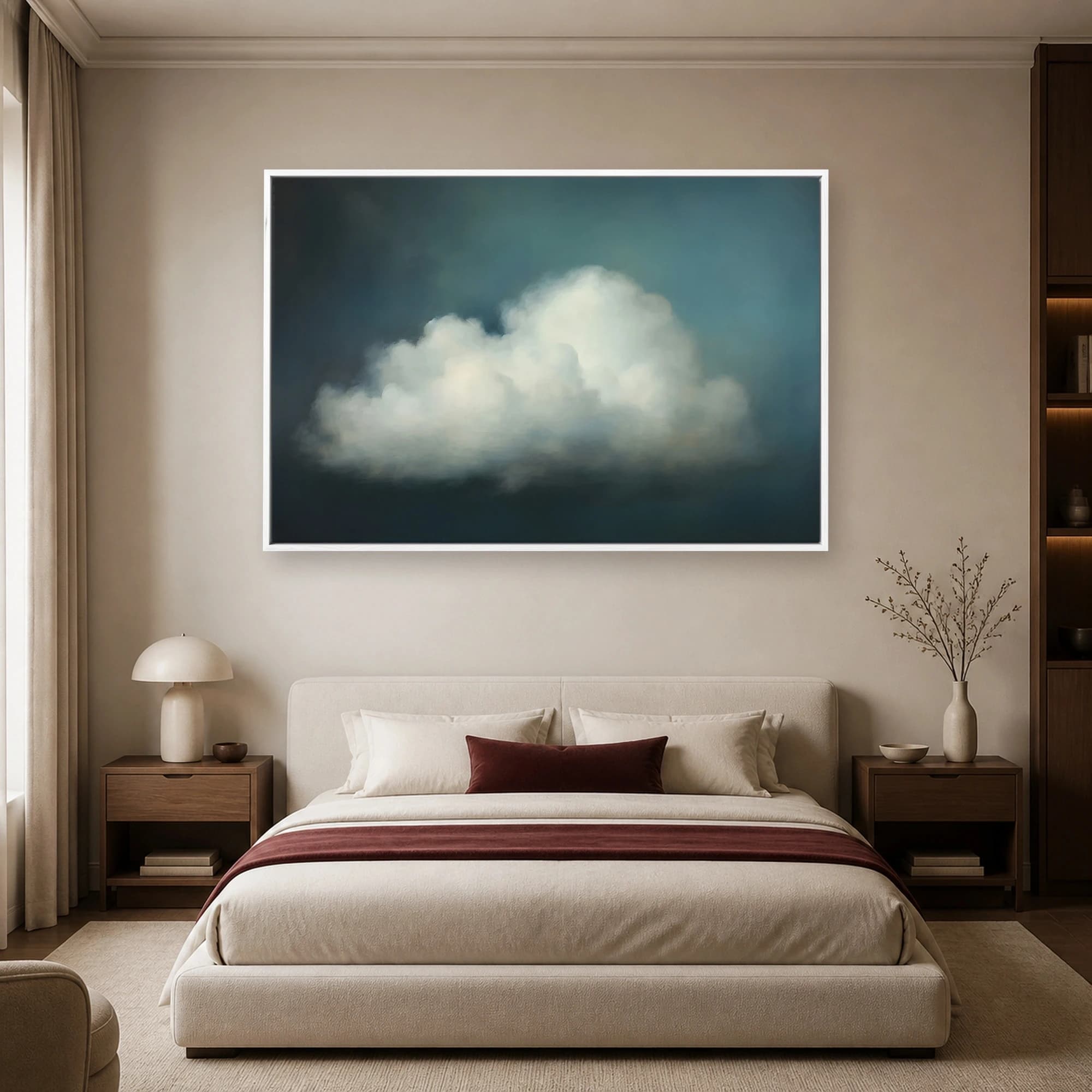 Solitary Cumulus Cloud Fine Art Print, view 3