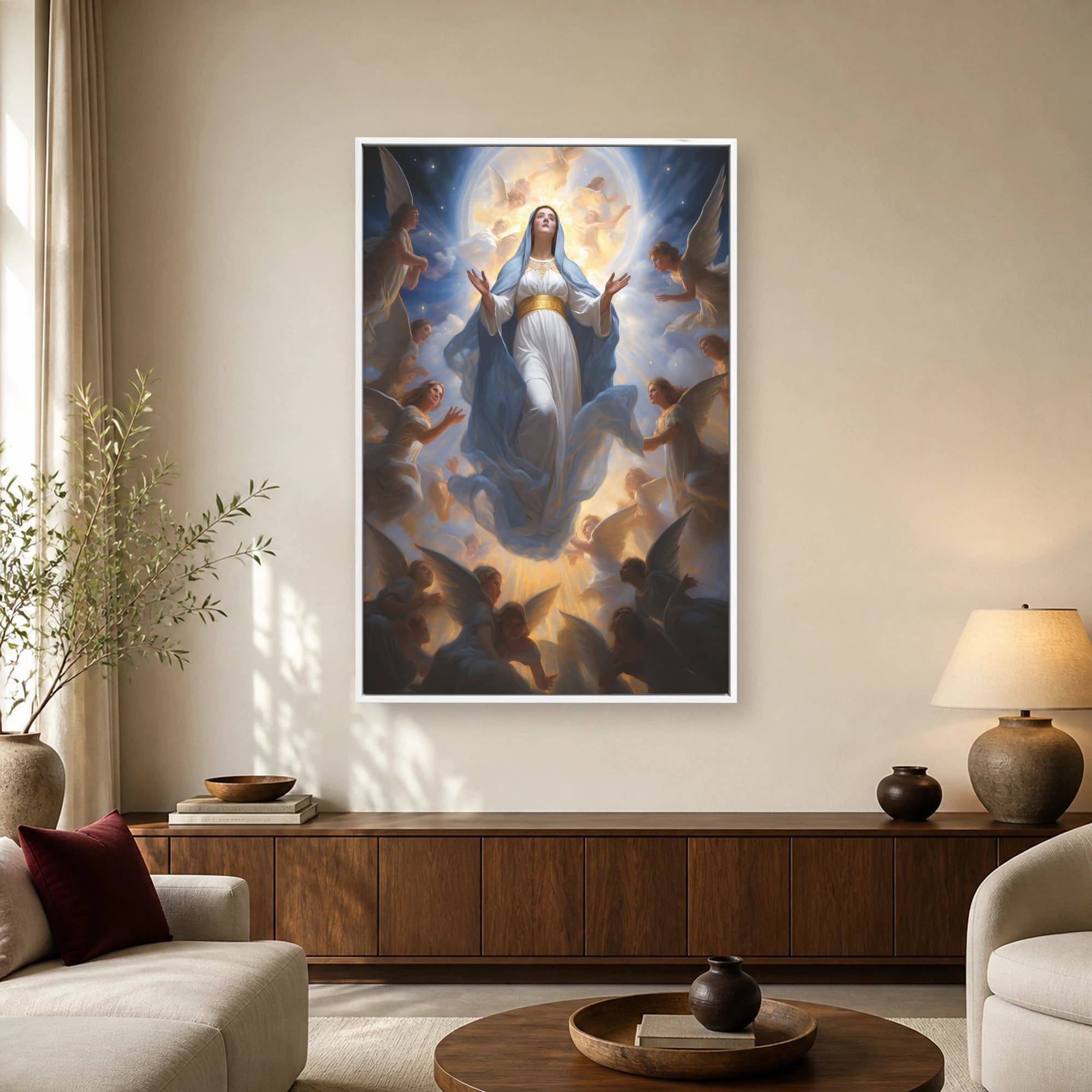 Ascension of the Blessed Canvas Print, view 2