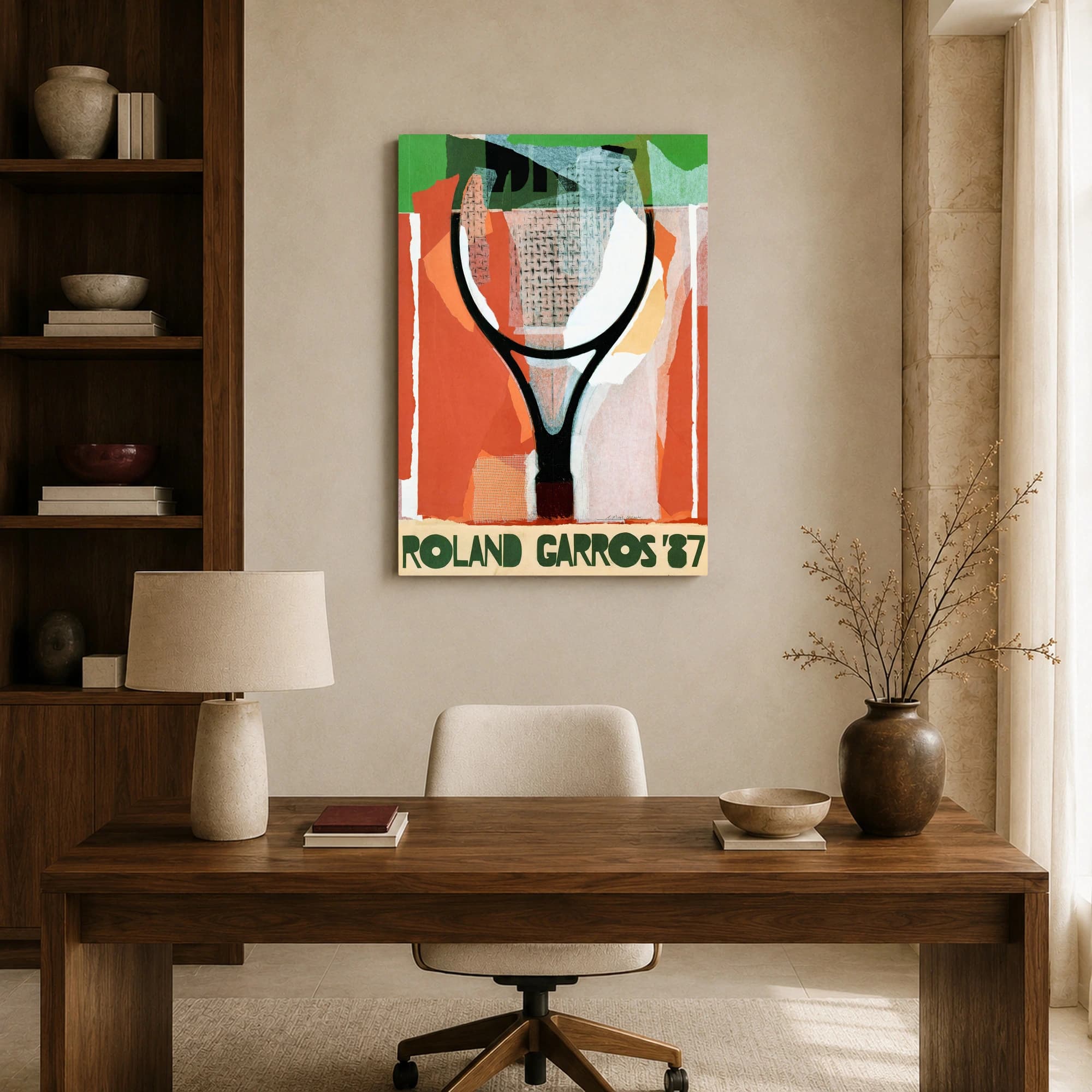 Roland Garros '87 Vintage Tennis Poster, view 8