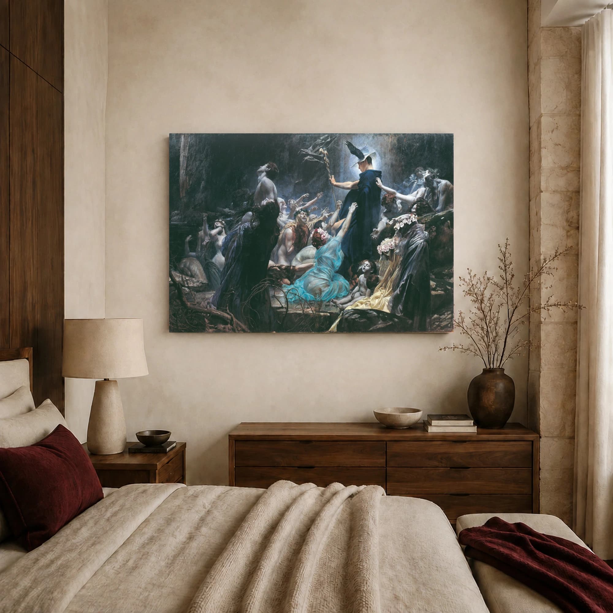 The Souls of Acheron Classical Fine Art Print, view 8