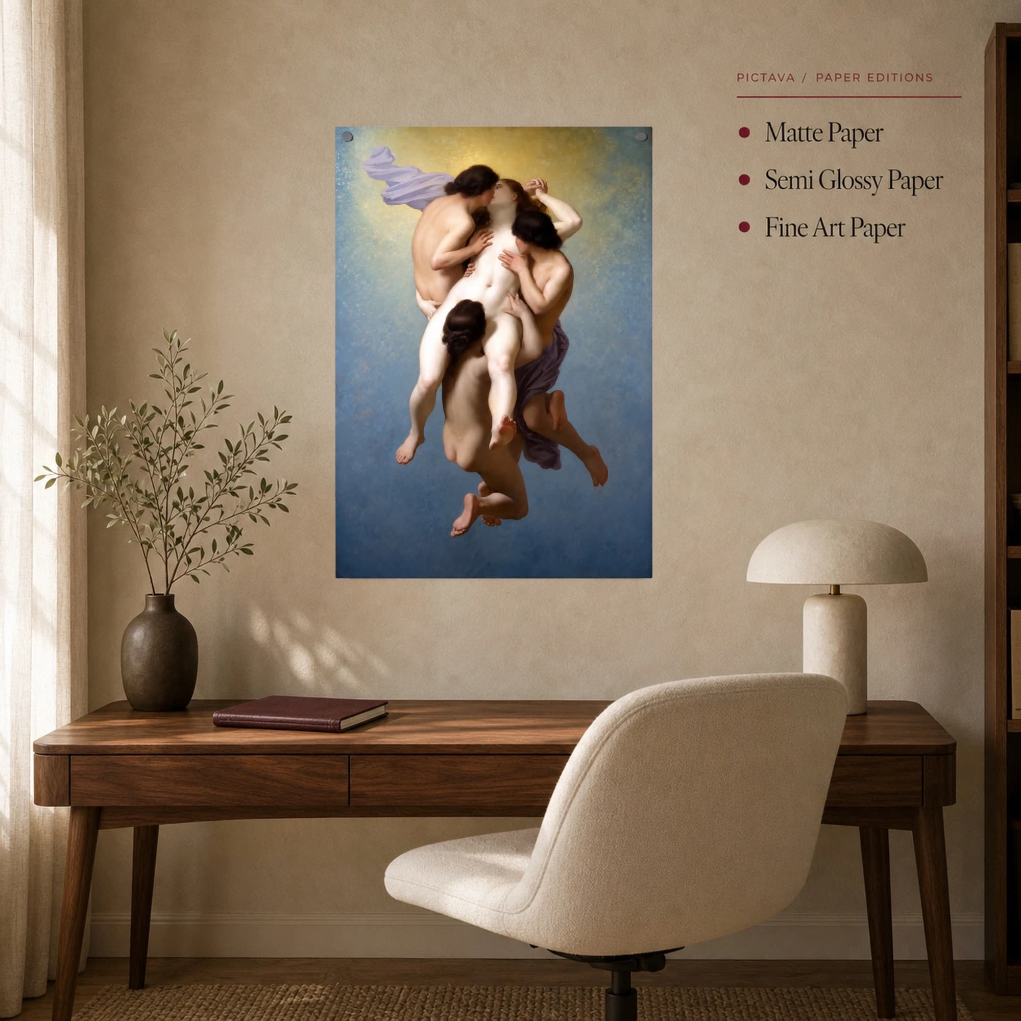 The Youth of Bacchus Classical Mythology Canvas Print, view 7