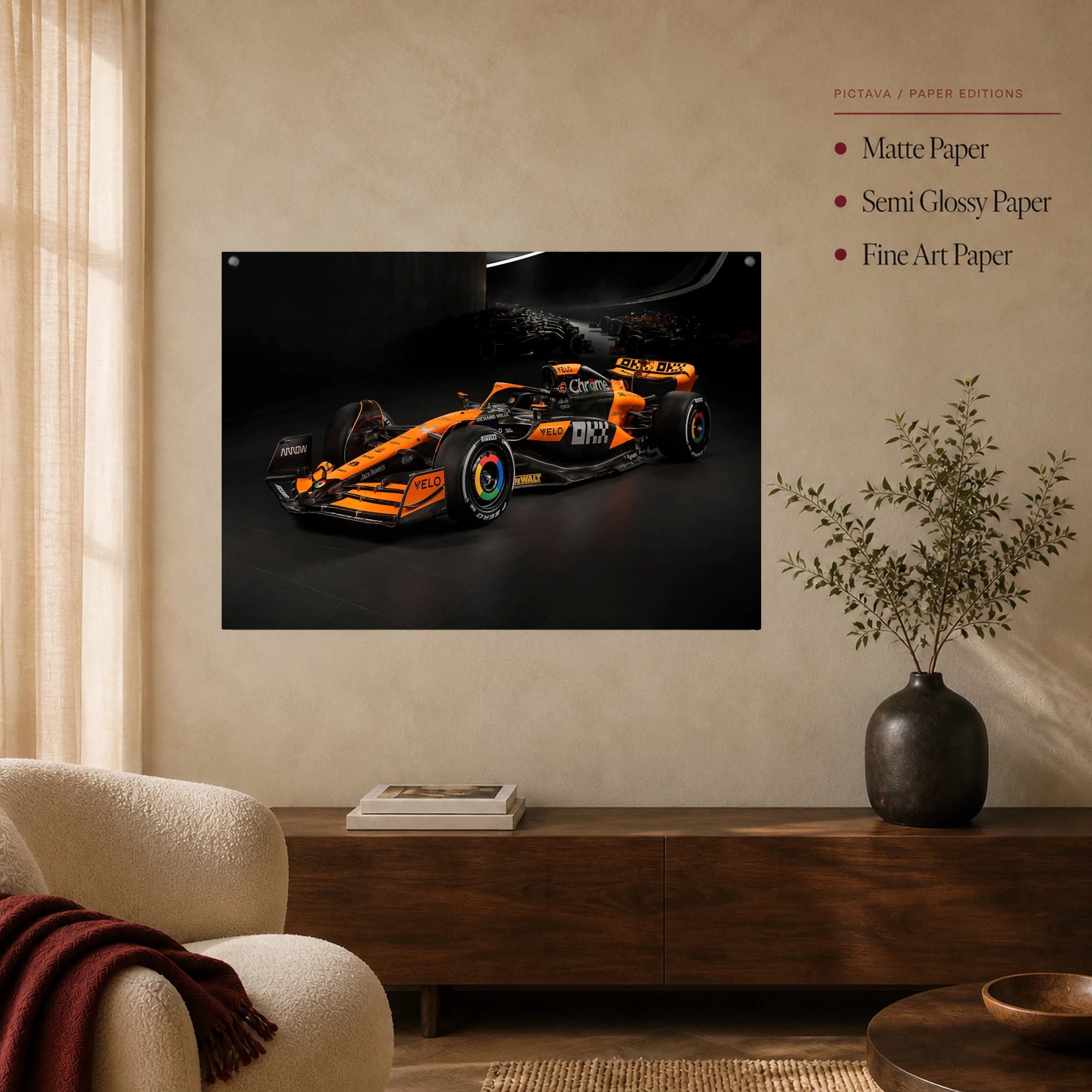McLaren F1 Racing Car Studio Print, view 4