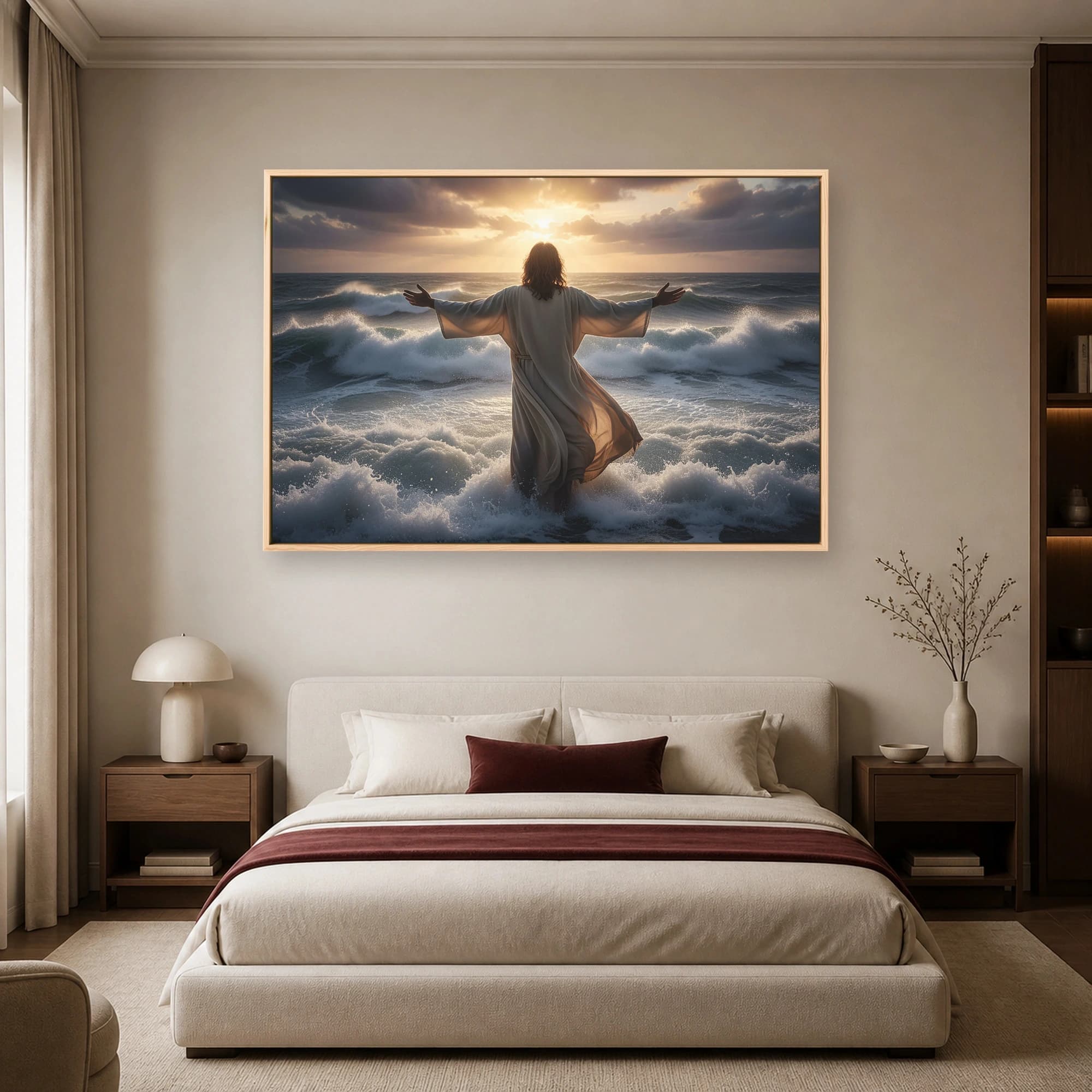 Calming Waves of Grace Canvas Print, view 5
