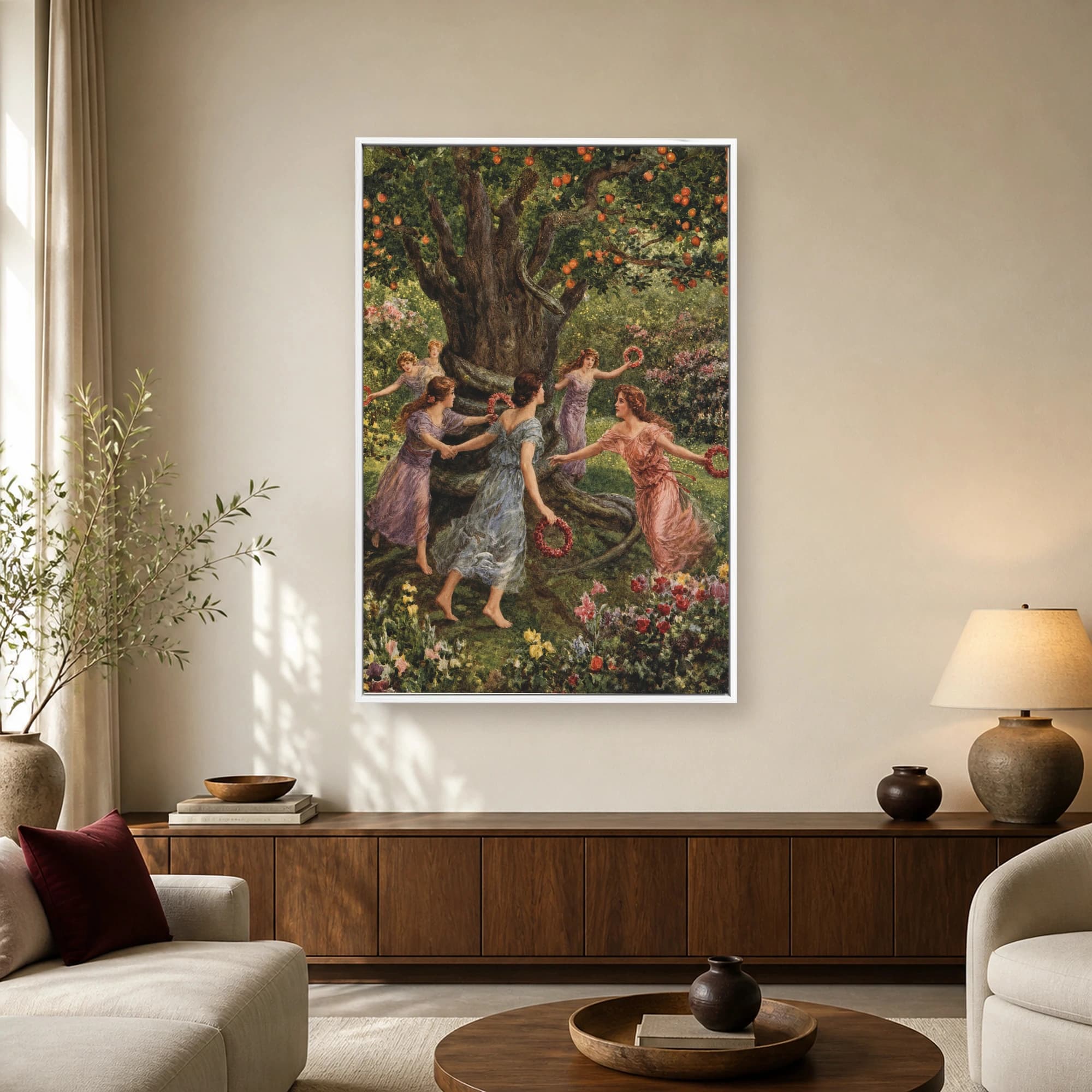 H.J. Ford The Hesperides Ring Dance Mythological Fine Art Print, view 2