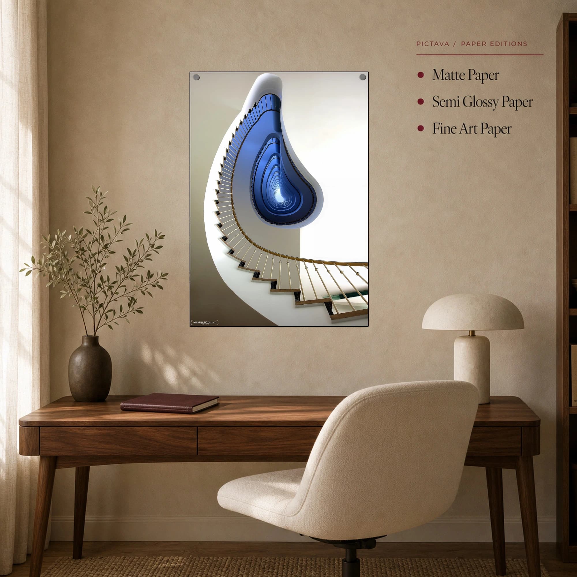 Infinite Staircase Architectural Wall Art, view 7