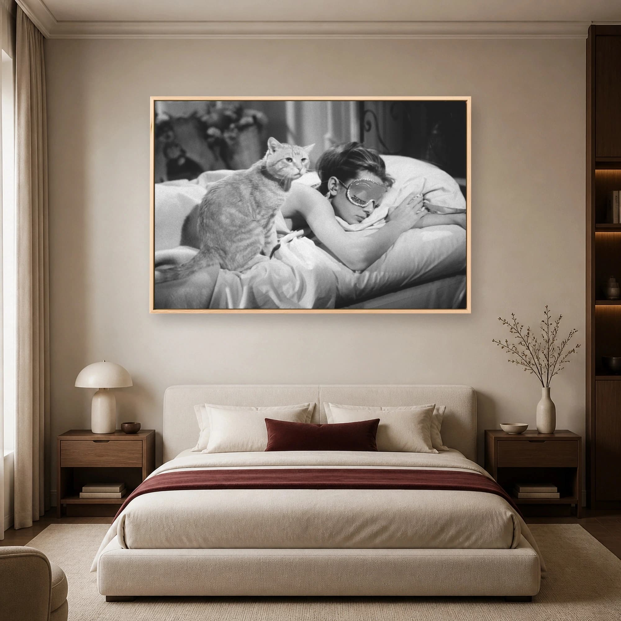 Audrey Hepburn Vintage Movie Wall Art Print, view 4