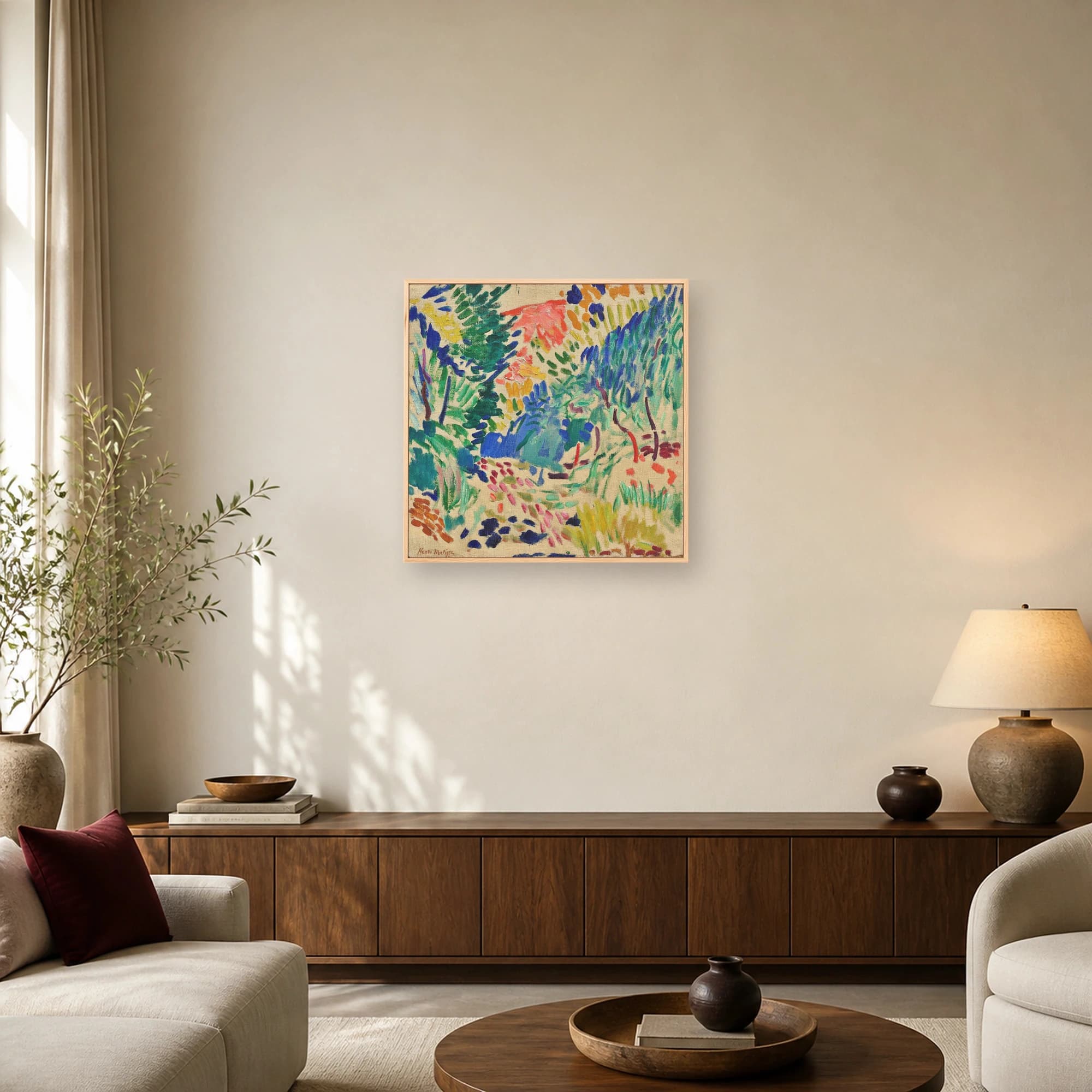Henri Matisse Colorful Landscape Fine Art Print, view 6