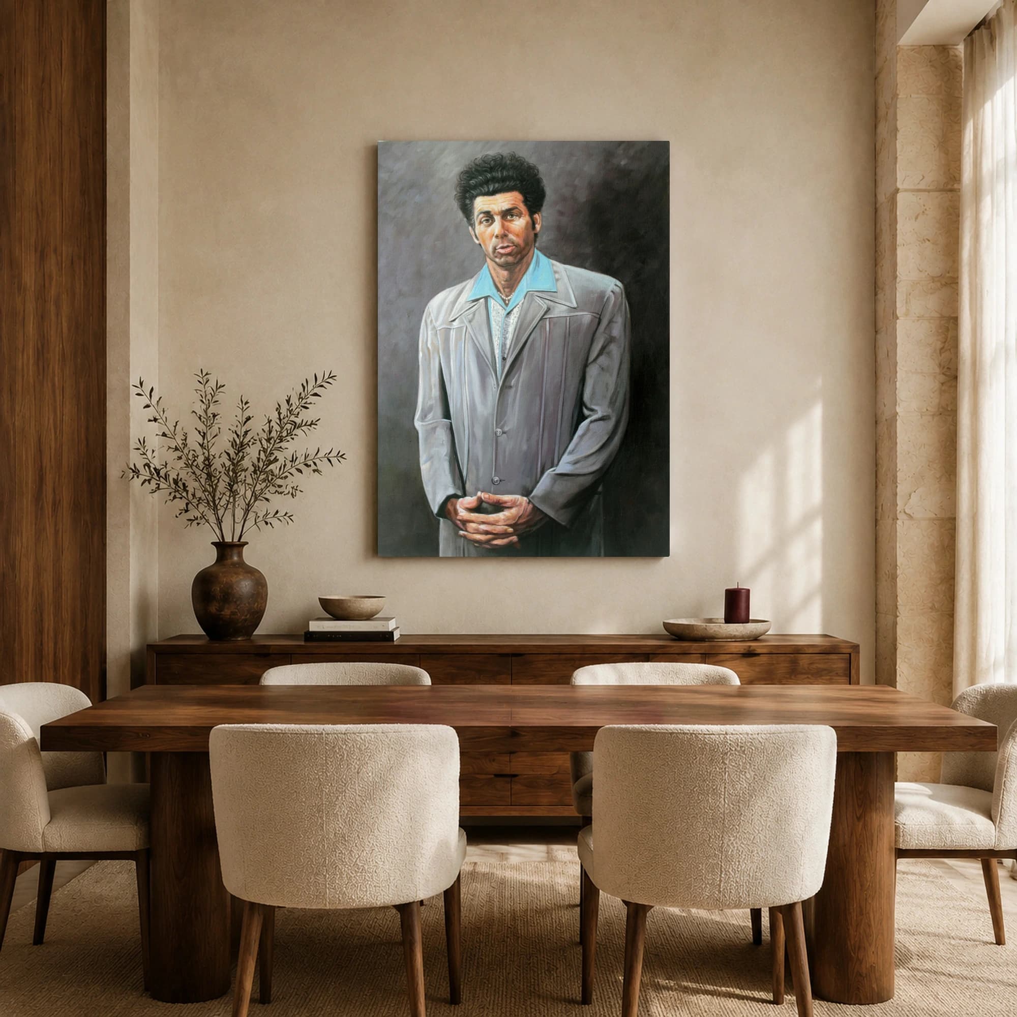 The Kramer Seinfeld Portrait Canvas Print, view 6