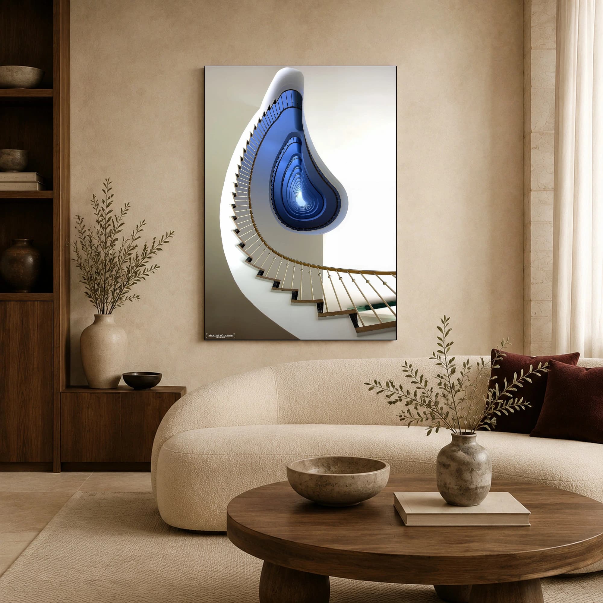 Infinite Staircase Architectural Wall Art, view 4