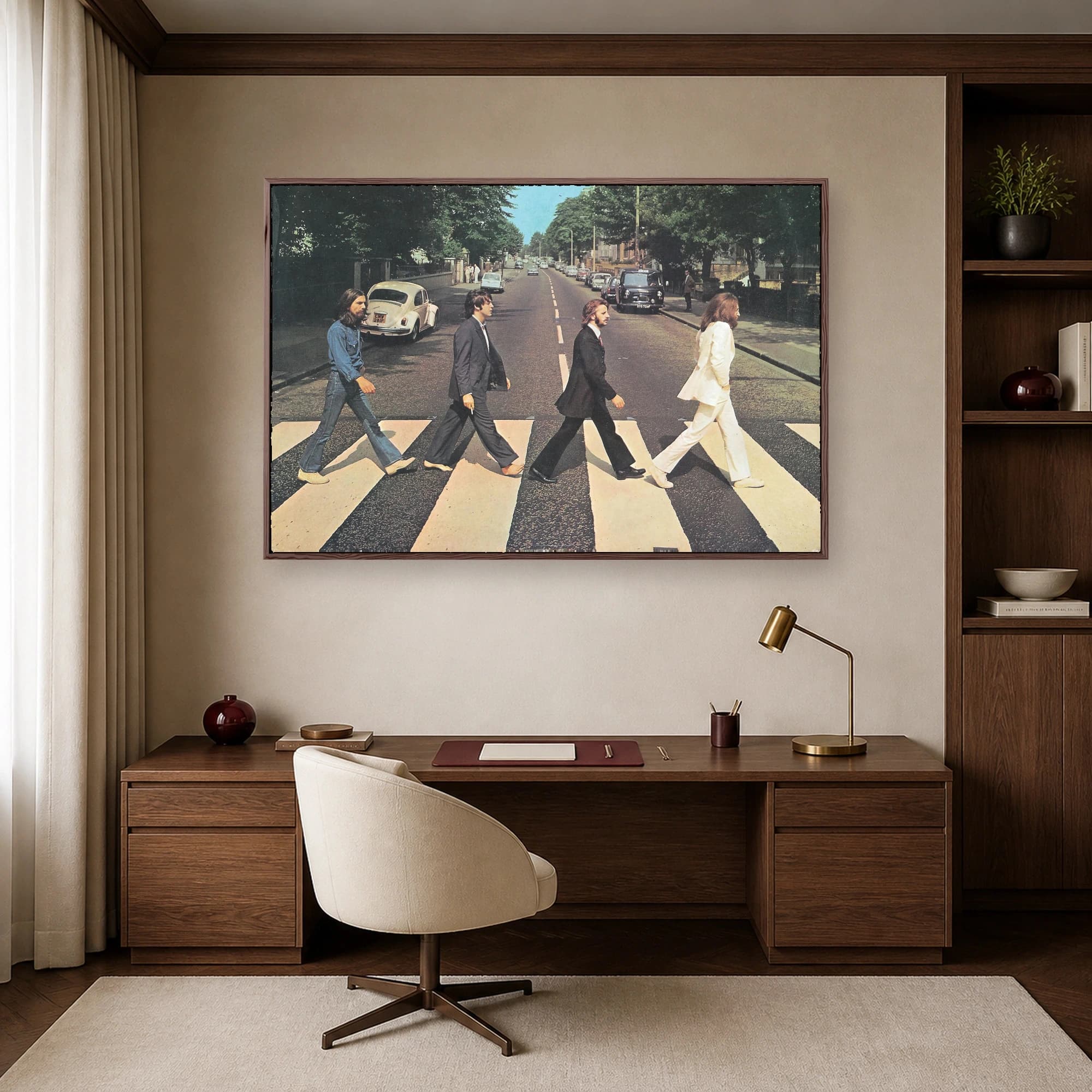 The Beatles Abbey Road Crossing Fine Art Print, view 7