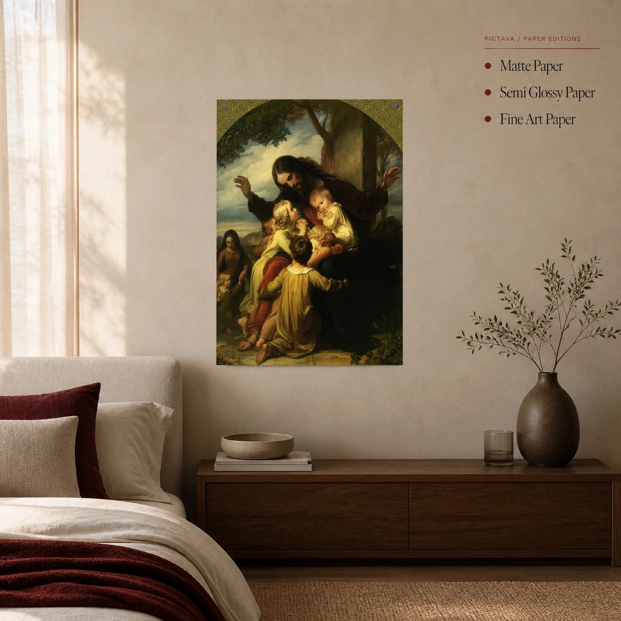 Suffer Little Children to Come Unto Me Canvas Print, view 4