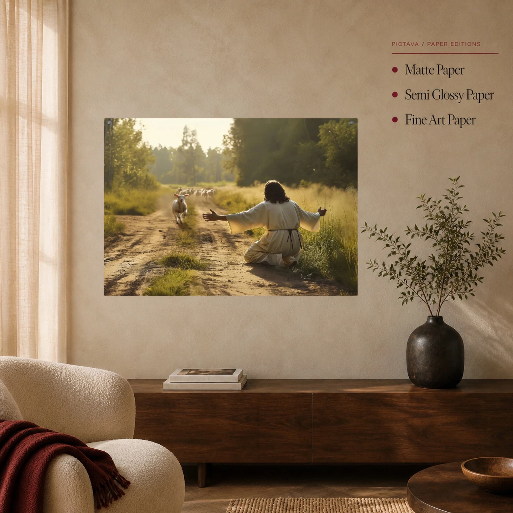 The Joyful Return Spiritual Canvas Print, view 4