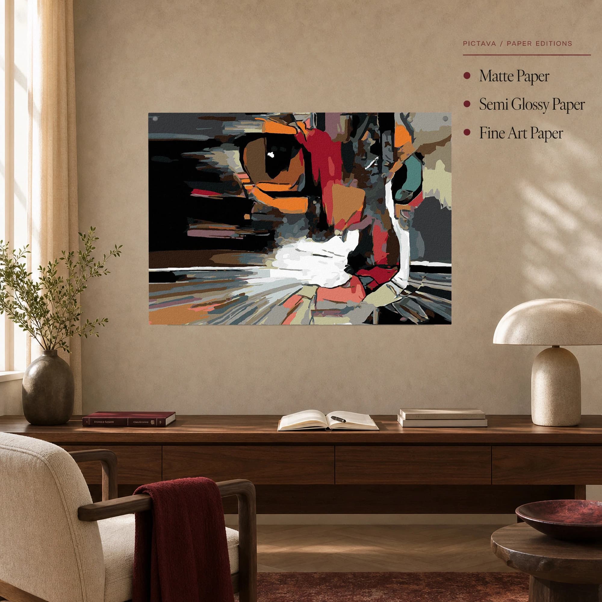 Bold Formula 1 Racing Driver Abstract Pop Art Canvas Print, view 4